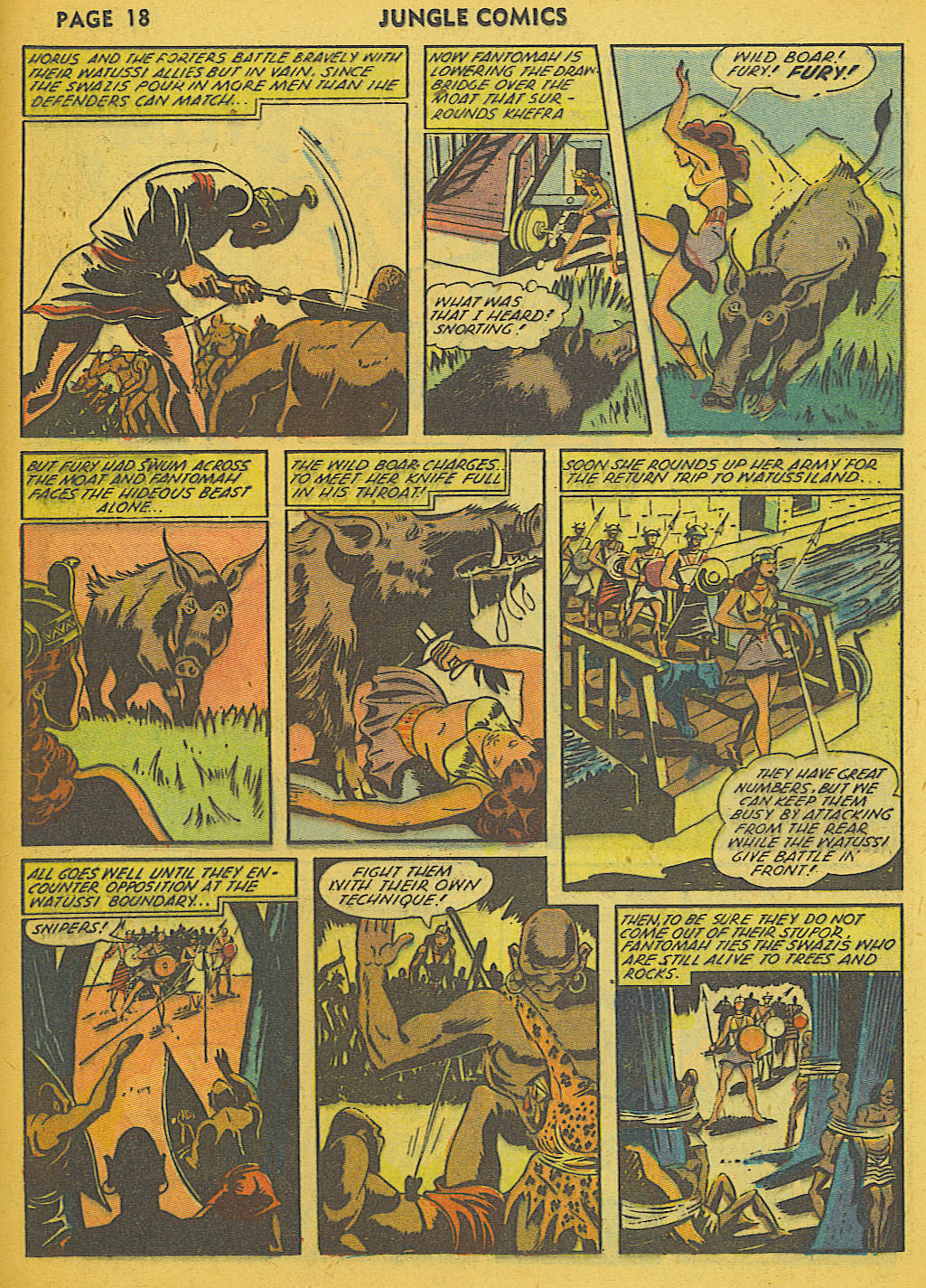 Read online Jungle Comics comic -  Issue #36 - 21