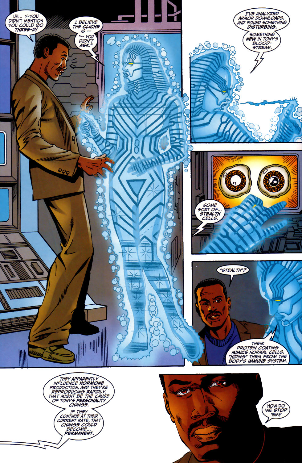 Read online Iron Man: Bad Blood comic -  Issue #3 - 18