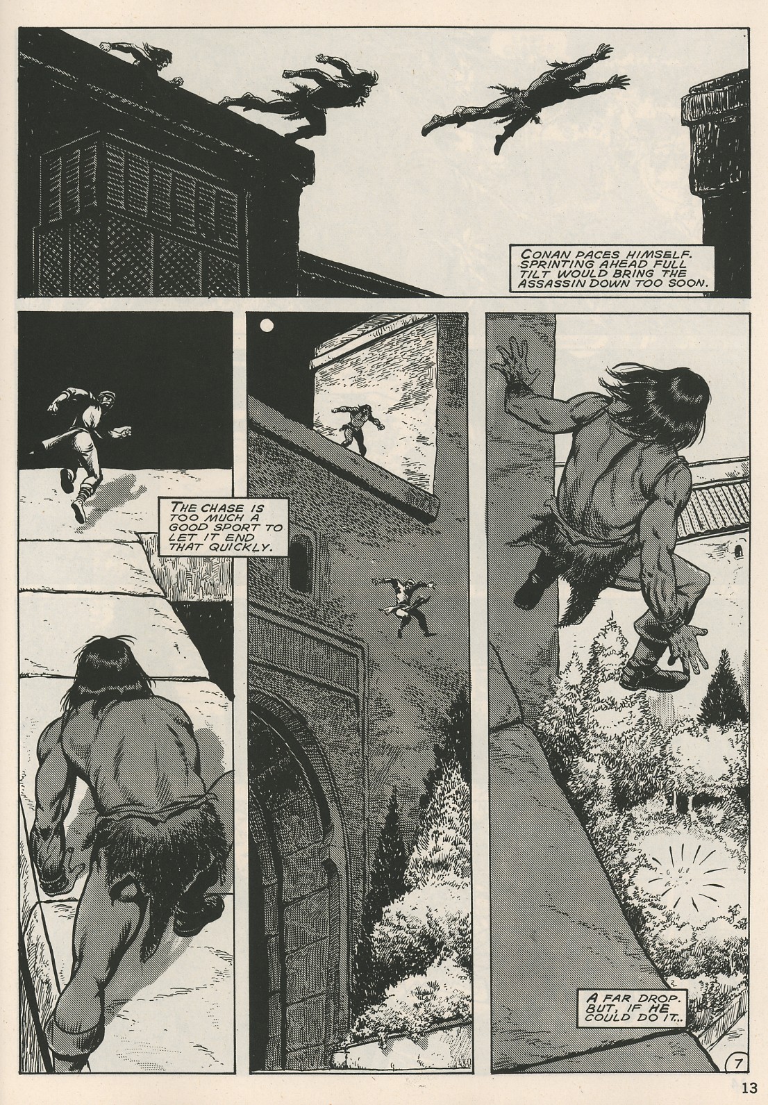 Read online The Savage Sword Of Conan comic -  Issue #125 - 13