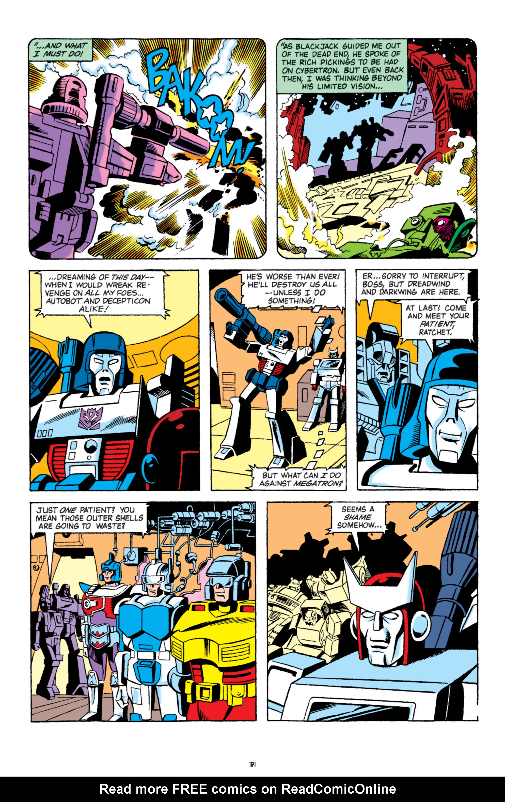 Read online The Transformers Classics comic -  Issue # TPB 5 - 155