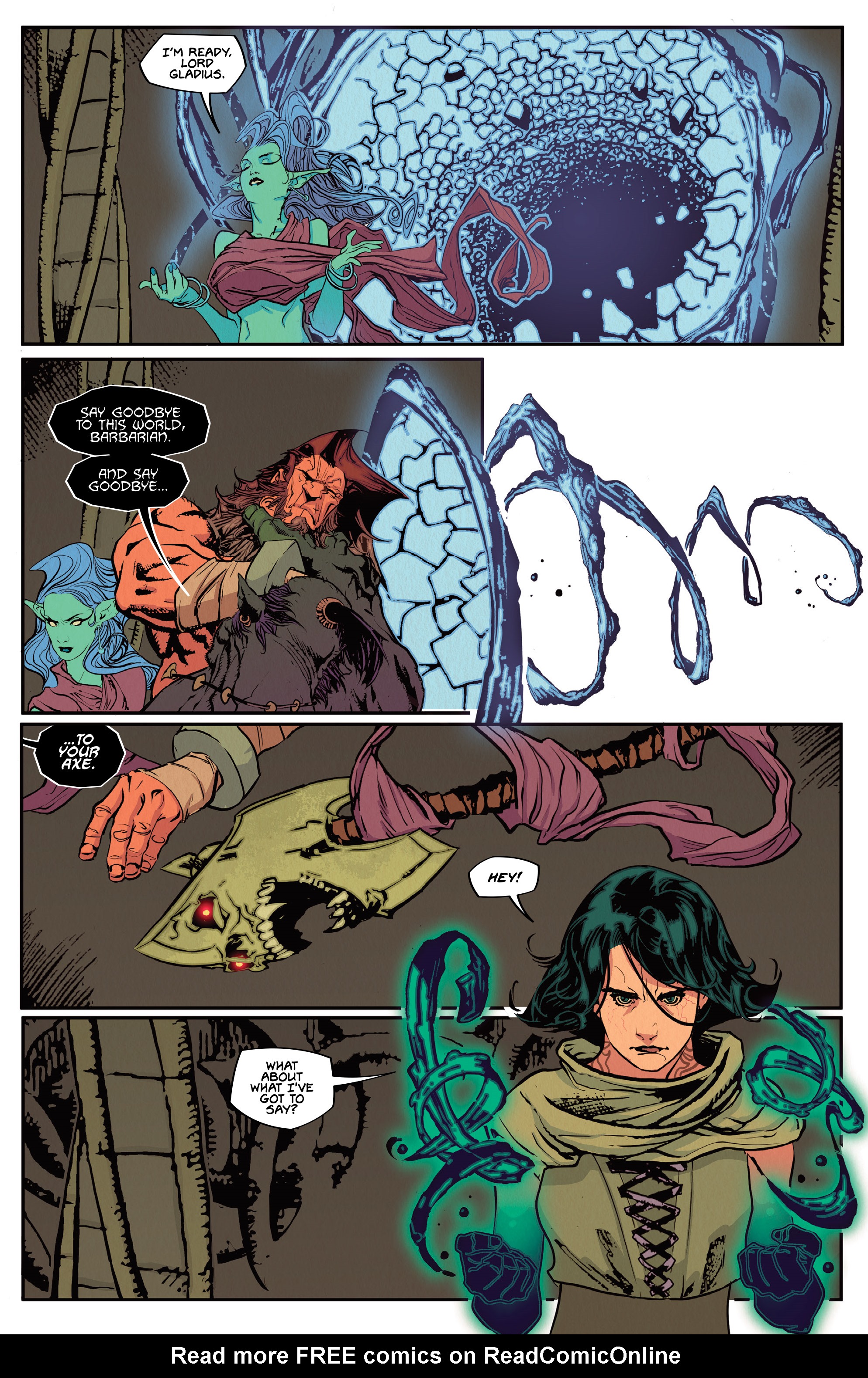 Read online Barbaric: Axe to Grind comic -  Issue #3 - 28