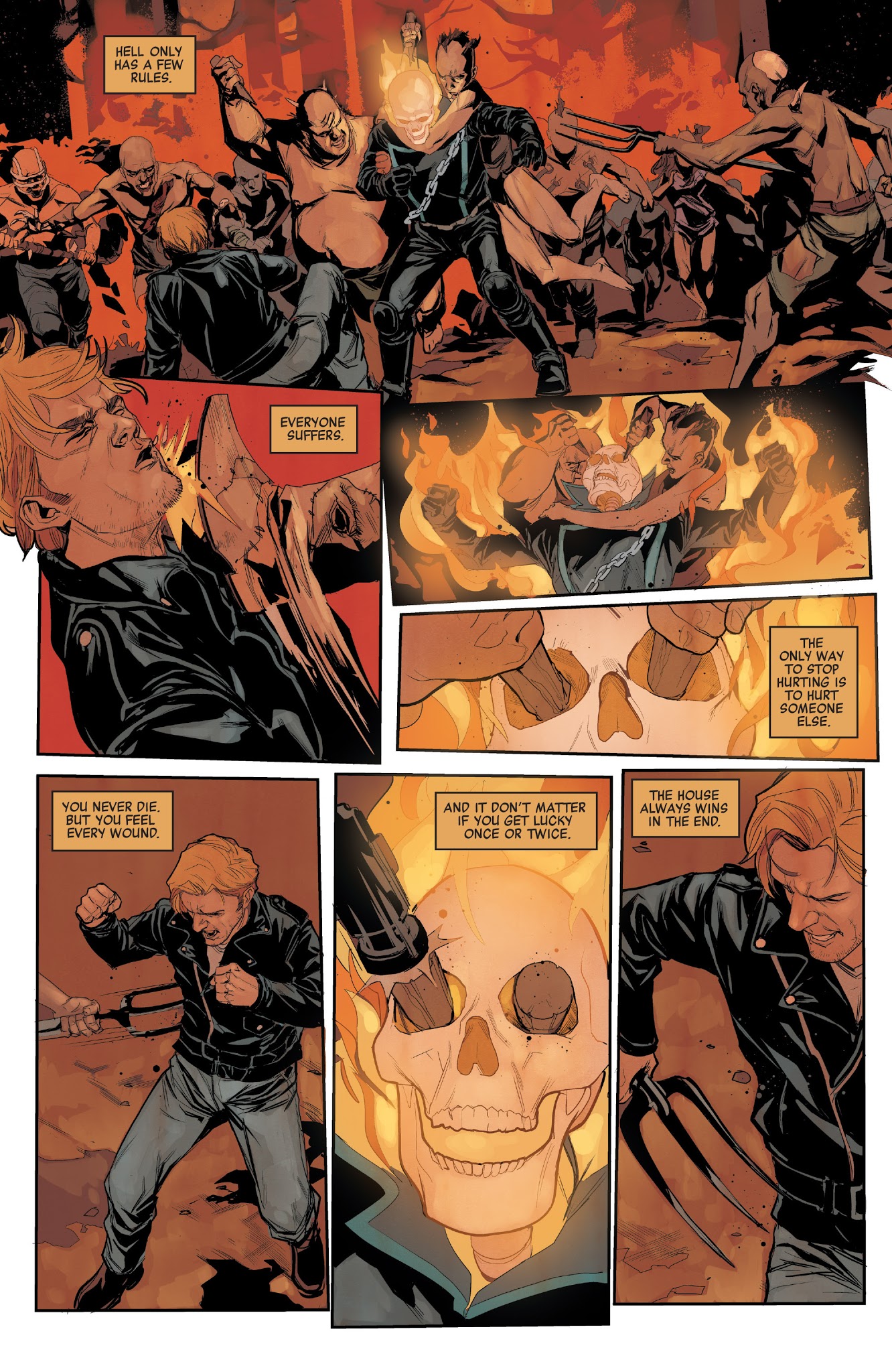 Read online Damnation: Johnny Blaze - Ghost Rider comic -  Issue # Full - 5