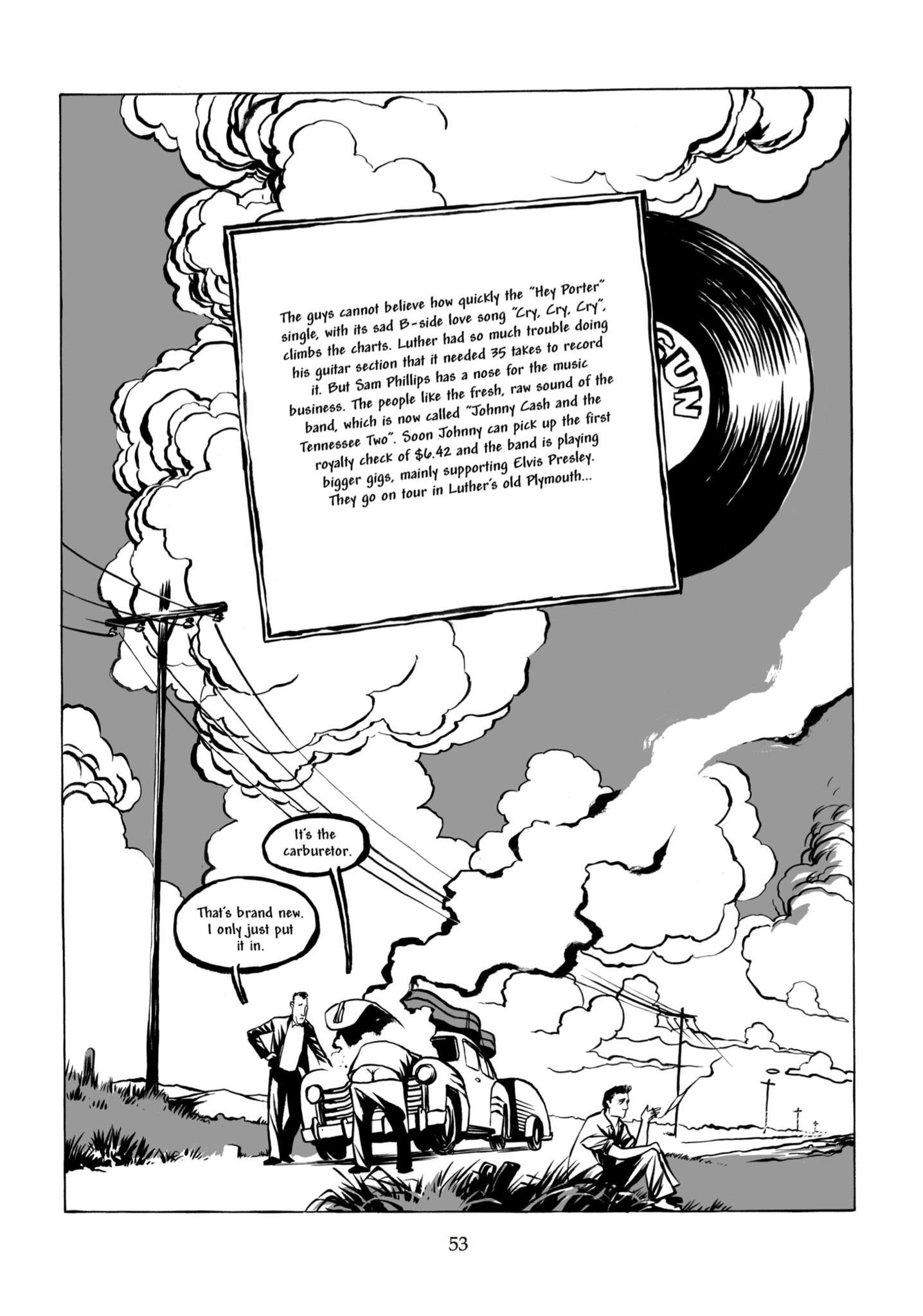 Read online Johnny Cash: I See a Darkness comic -  Issue # TPB - 50