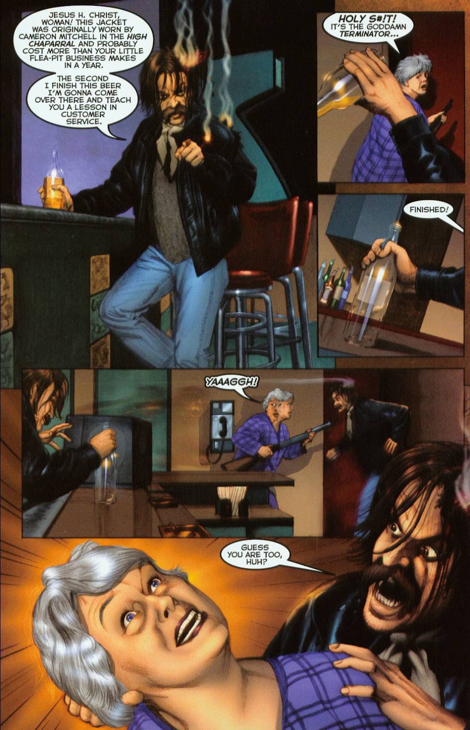 Read online Vampirella (2001) comic -  Issue #1 - 5