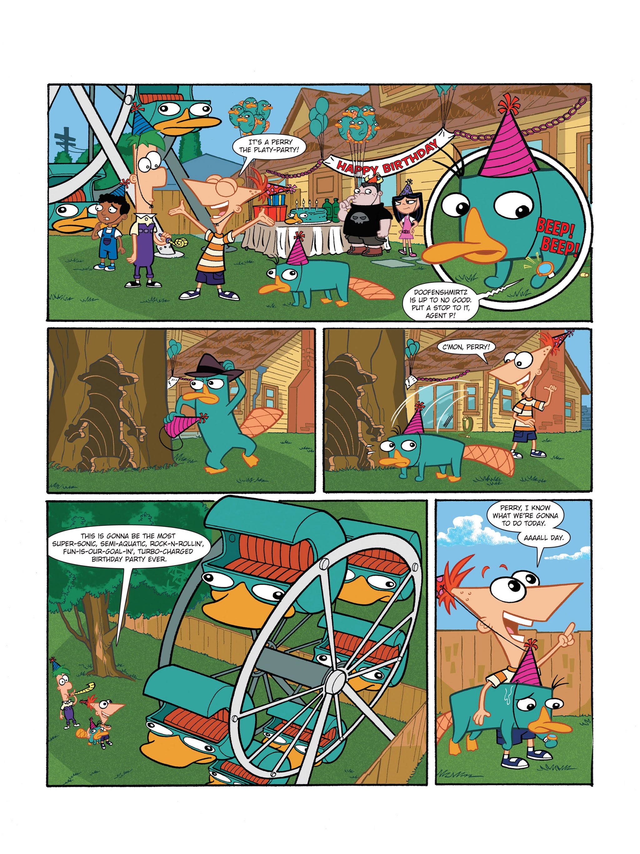 Read online Phineas and Ferb comic -  Issue # Full - 3