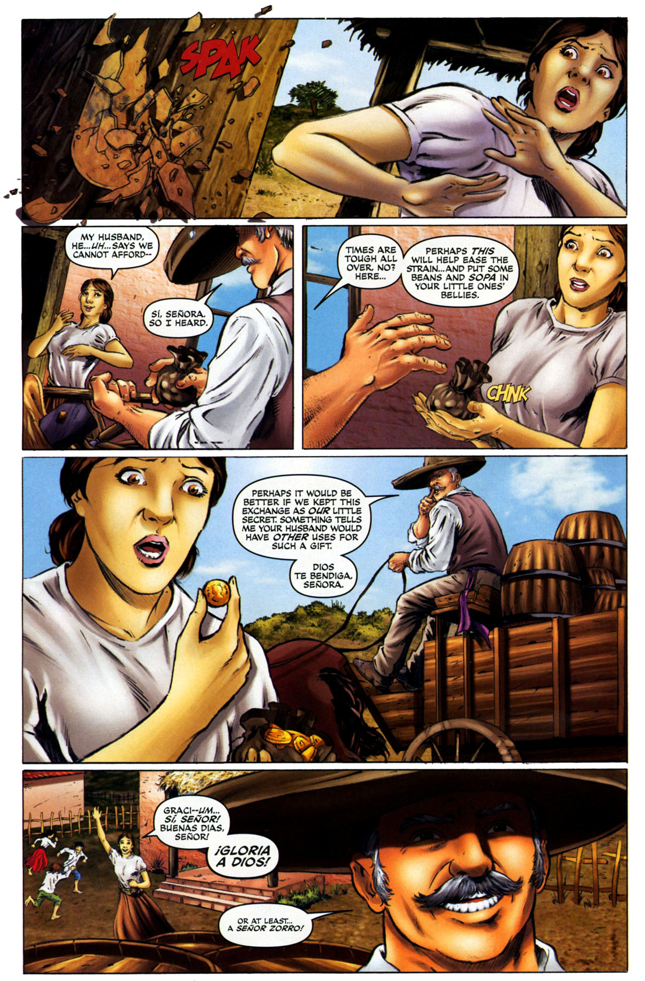 Read online Zorro (2008) comic -  Issue #12 - 5