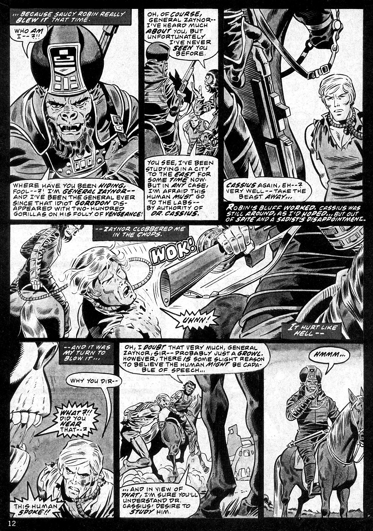 Read online Planet of the Apes comic -  Issue #21 - 12