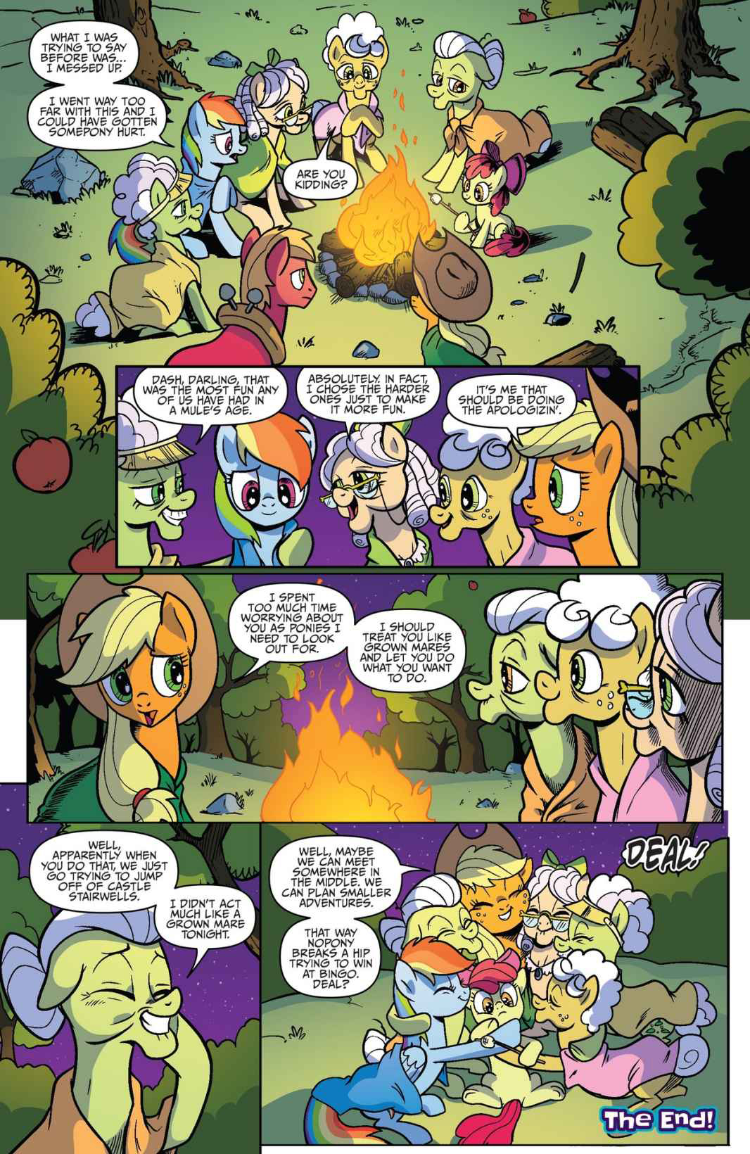 Read online My Little Pony: Friendship is Magic comic -  Issue #70 - 22