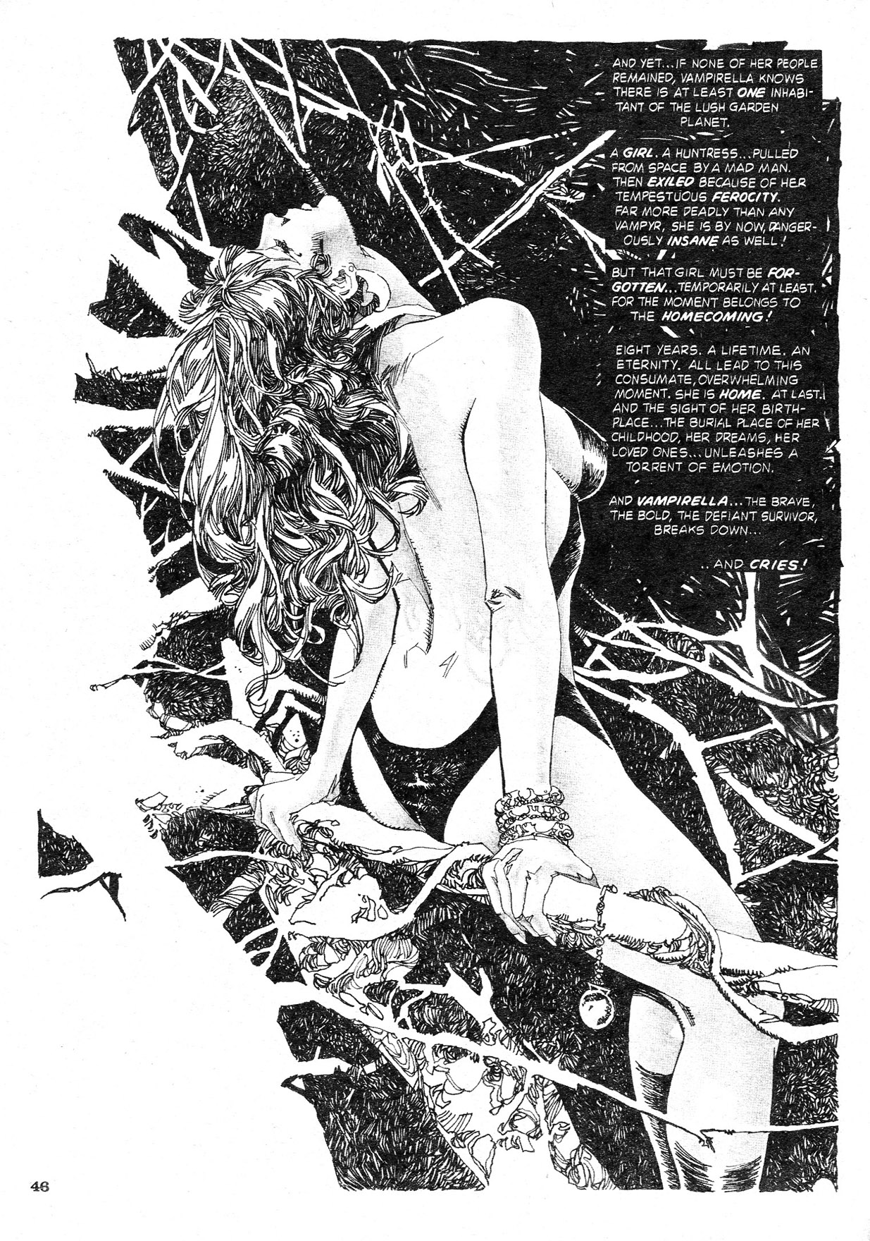 Read online Vampirella (1969) comic -  Issue #87 - 46