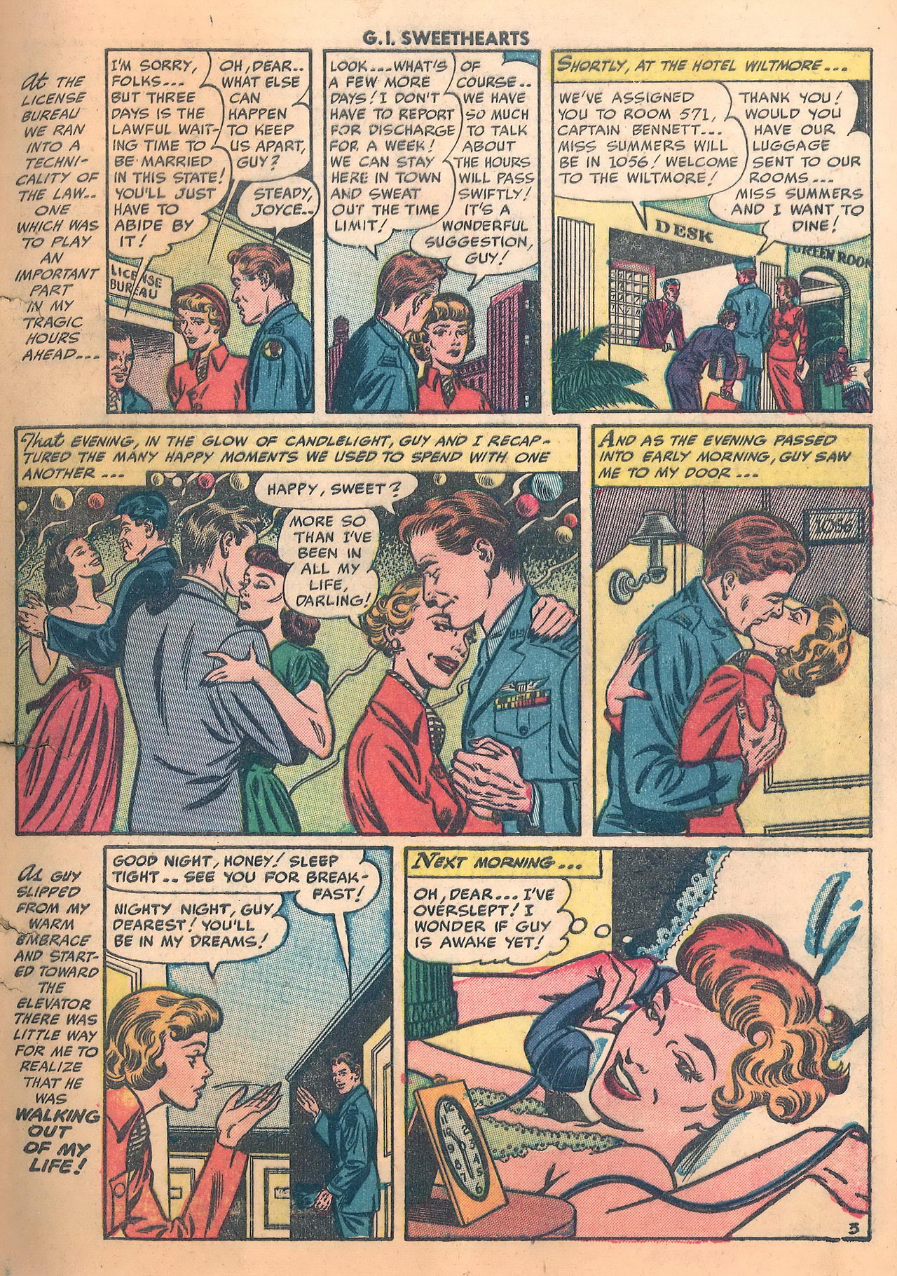 Read online G.I. Sweethearts comic -  Issue #36 - 5