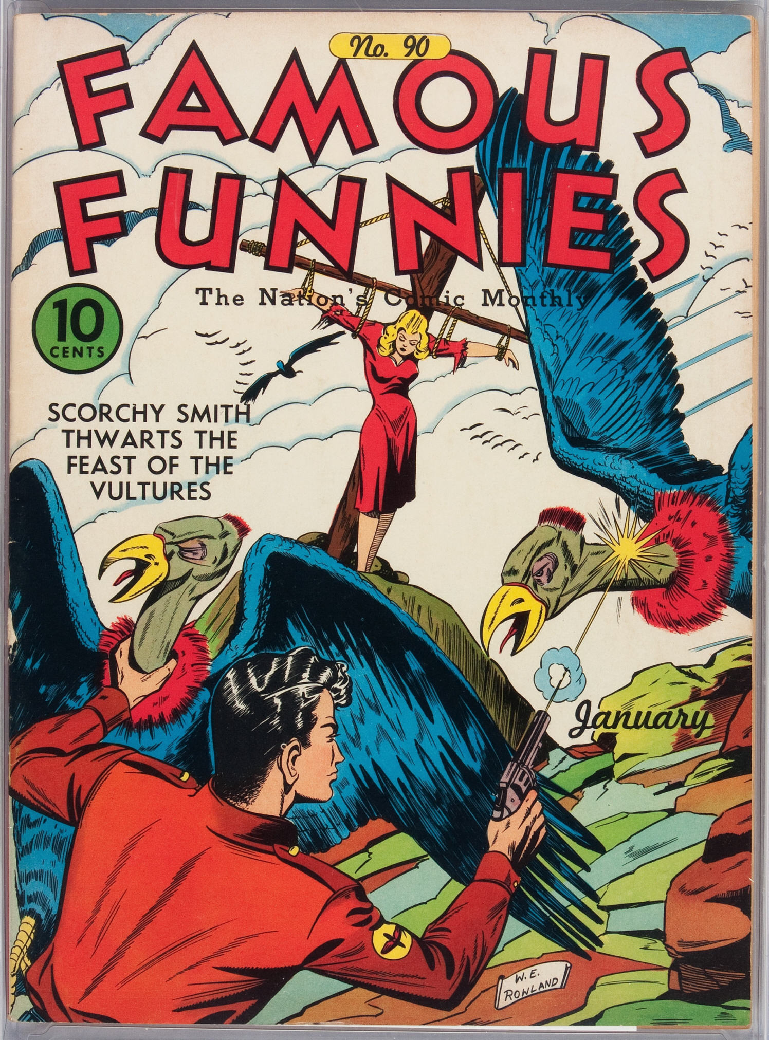 Read online Famous Funnies comic -  Issue #90 - 1