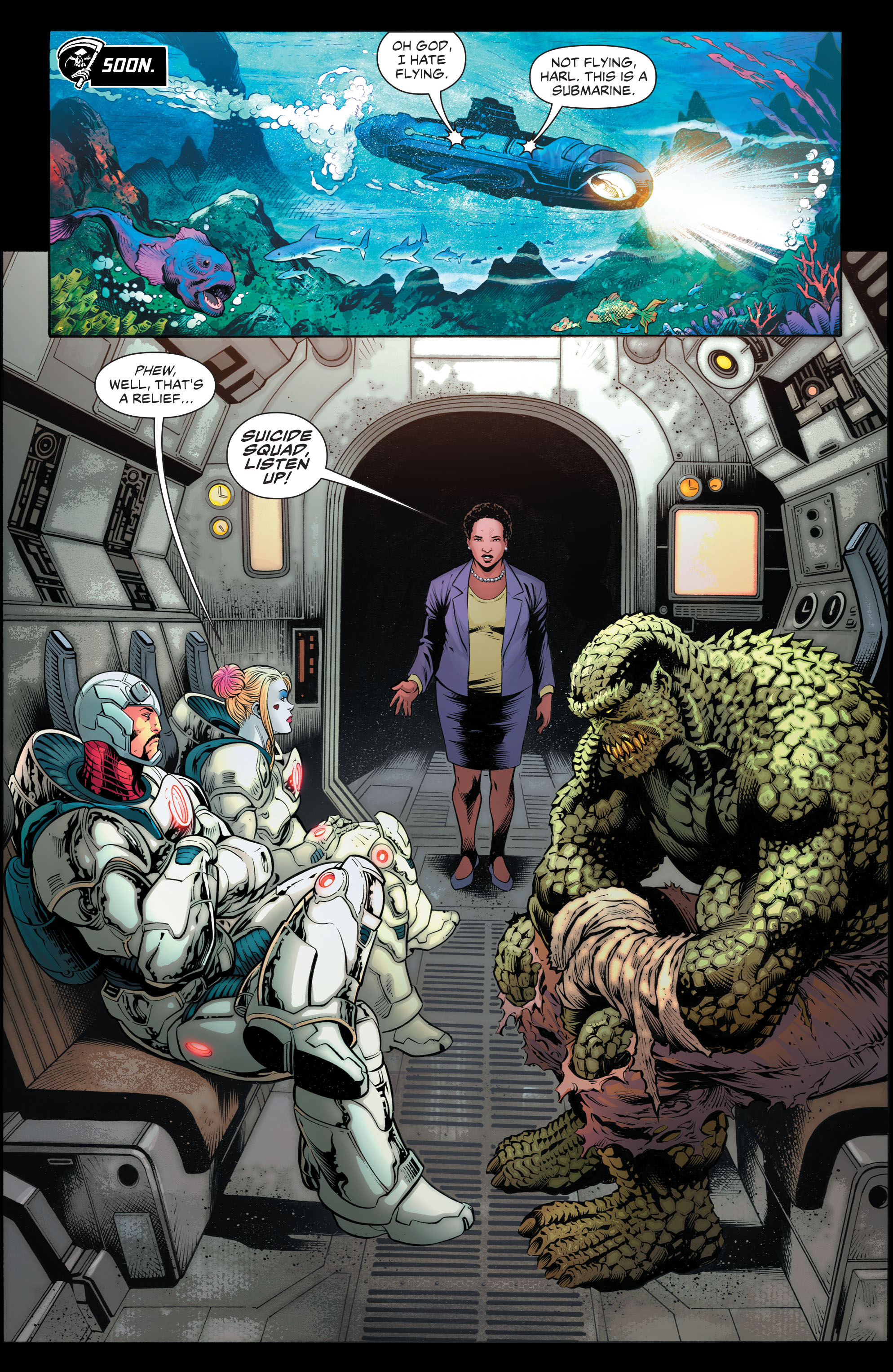 Read online Aquaman/Suicide Squad: Sink Atlantis! comic -  Issue # TPB - 13