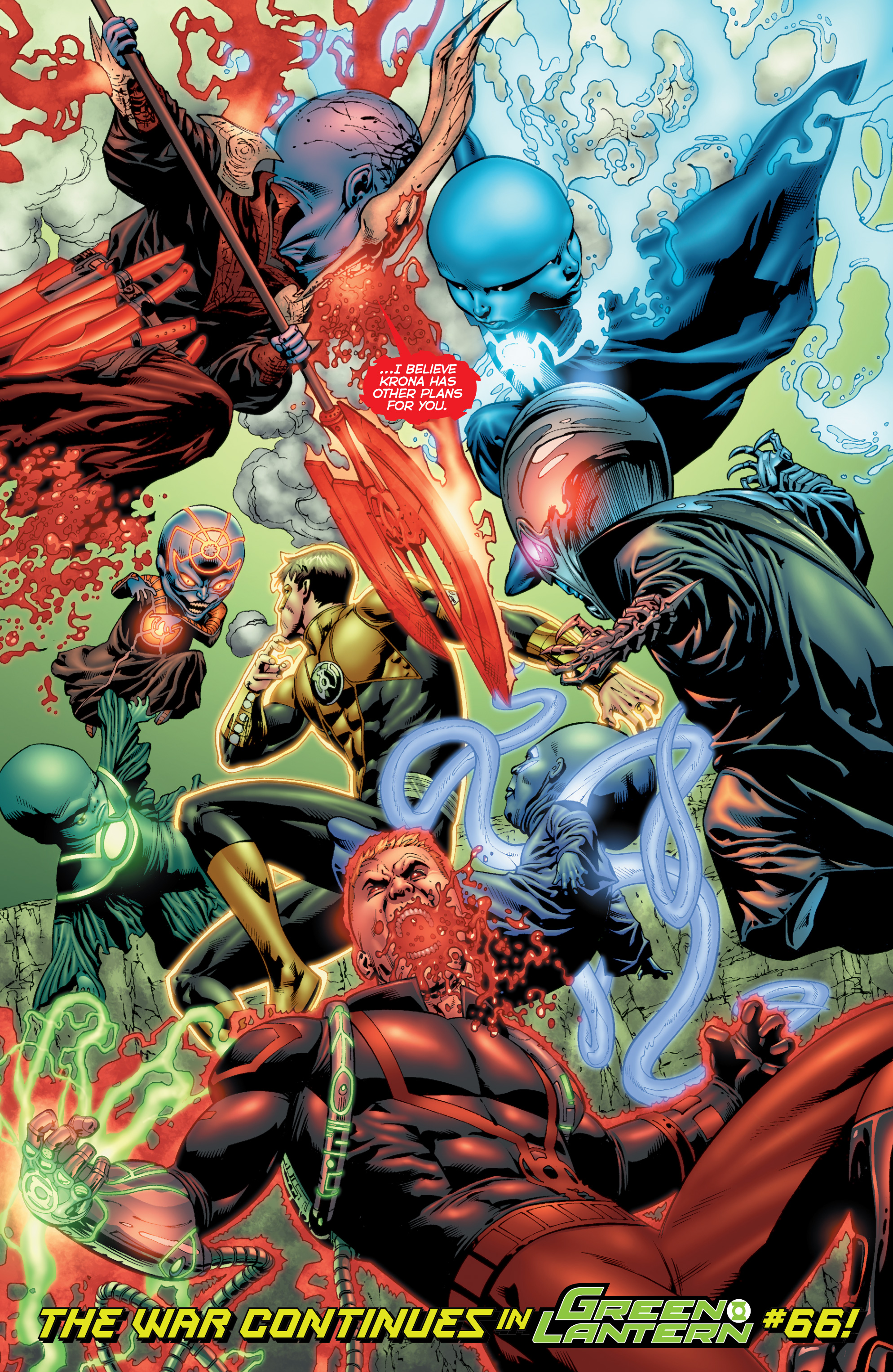 Read online Green Lantern: Emerald Warriors comic -  Issue #9 - 20