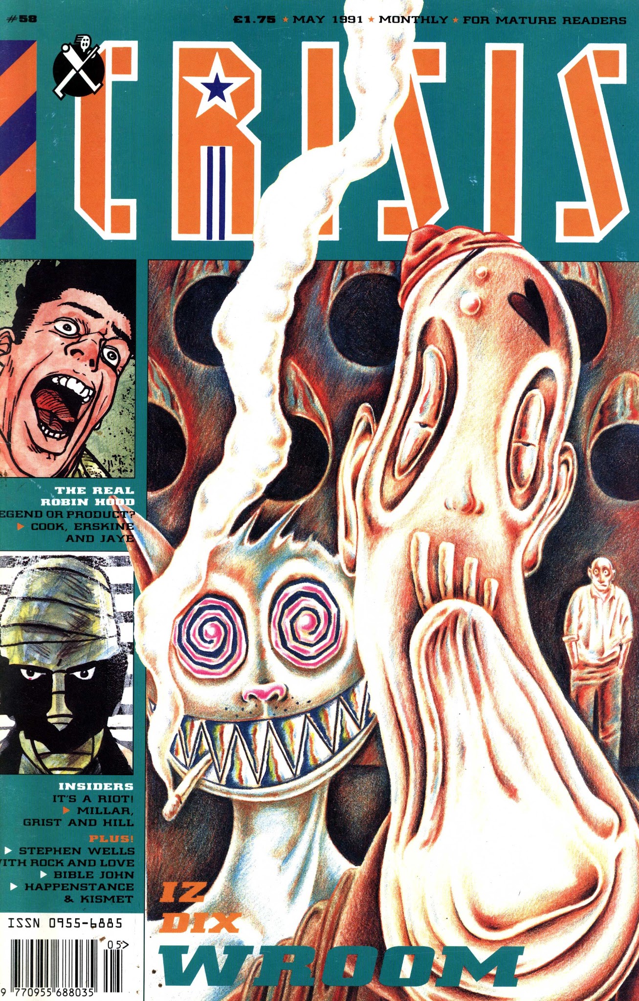 Read online Crisis comic -  Issue #58 - 1