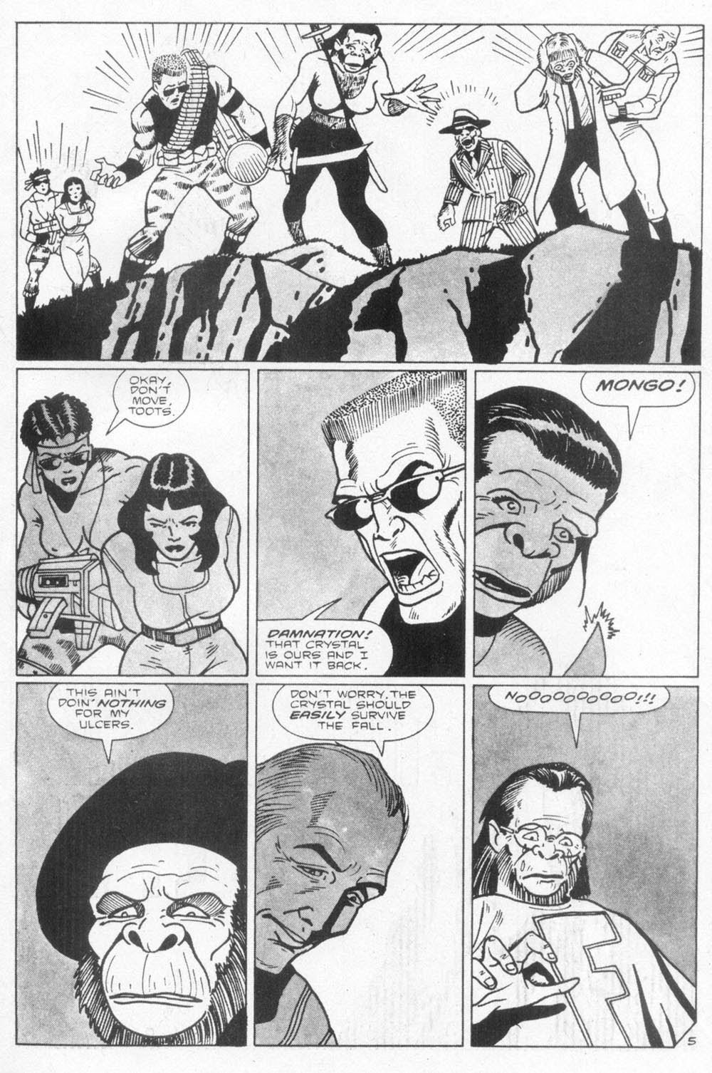 Read online Ape City comic -  Issue #4 - 7