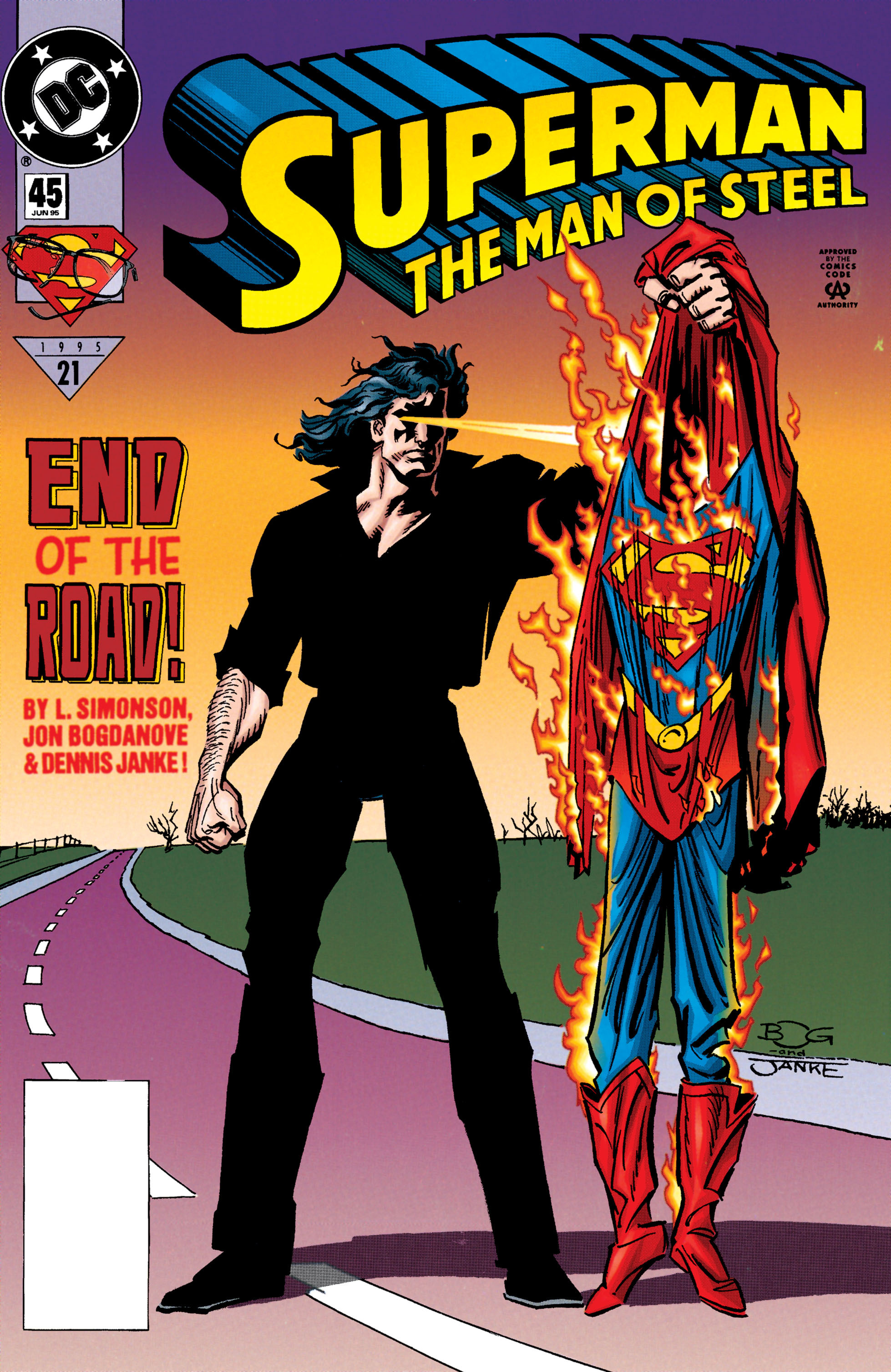Read online Superman: The Man of Steel (1991) comic -  Issue #45 - 1