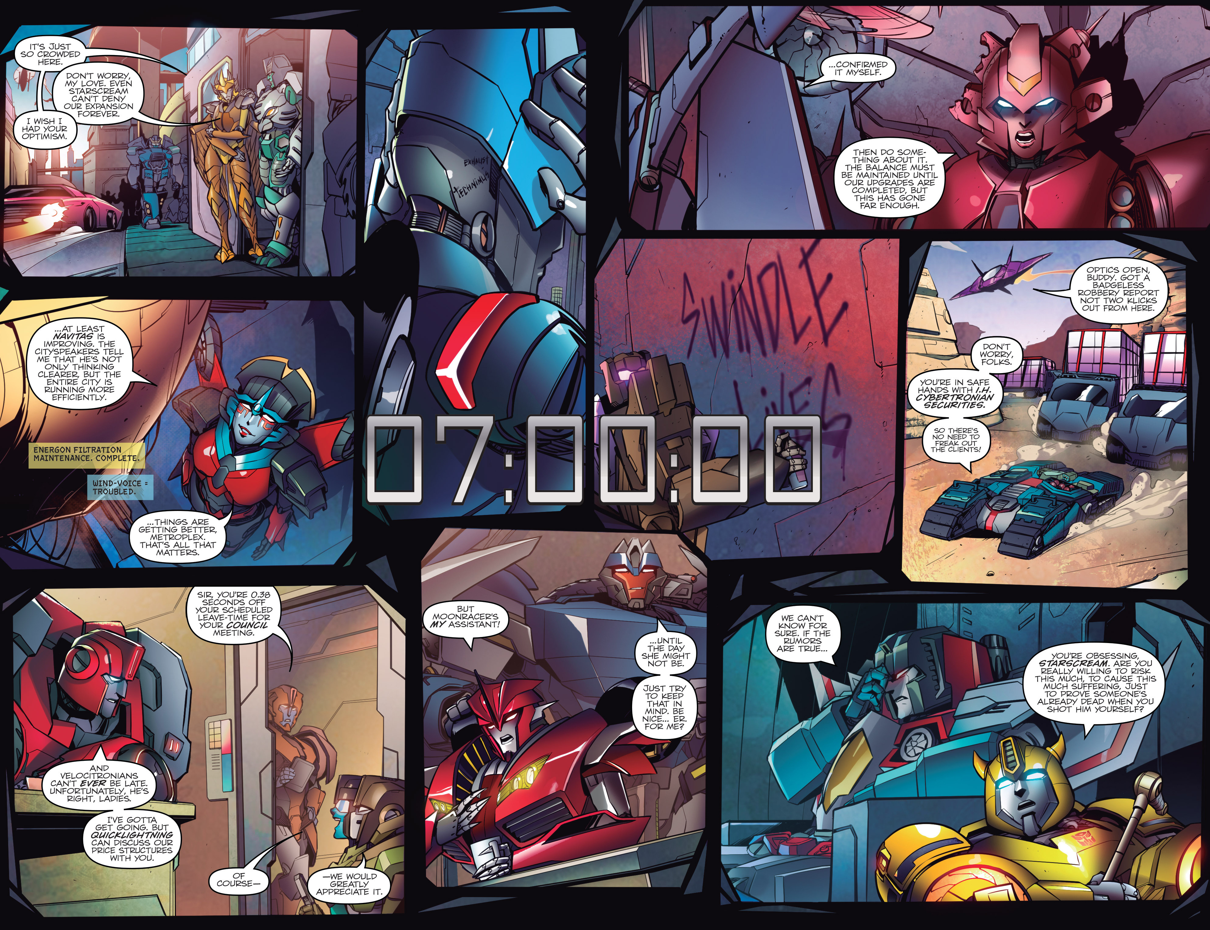 Read online Transformers: Till All Are One comic -  Issue #1 - 4