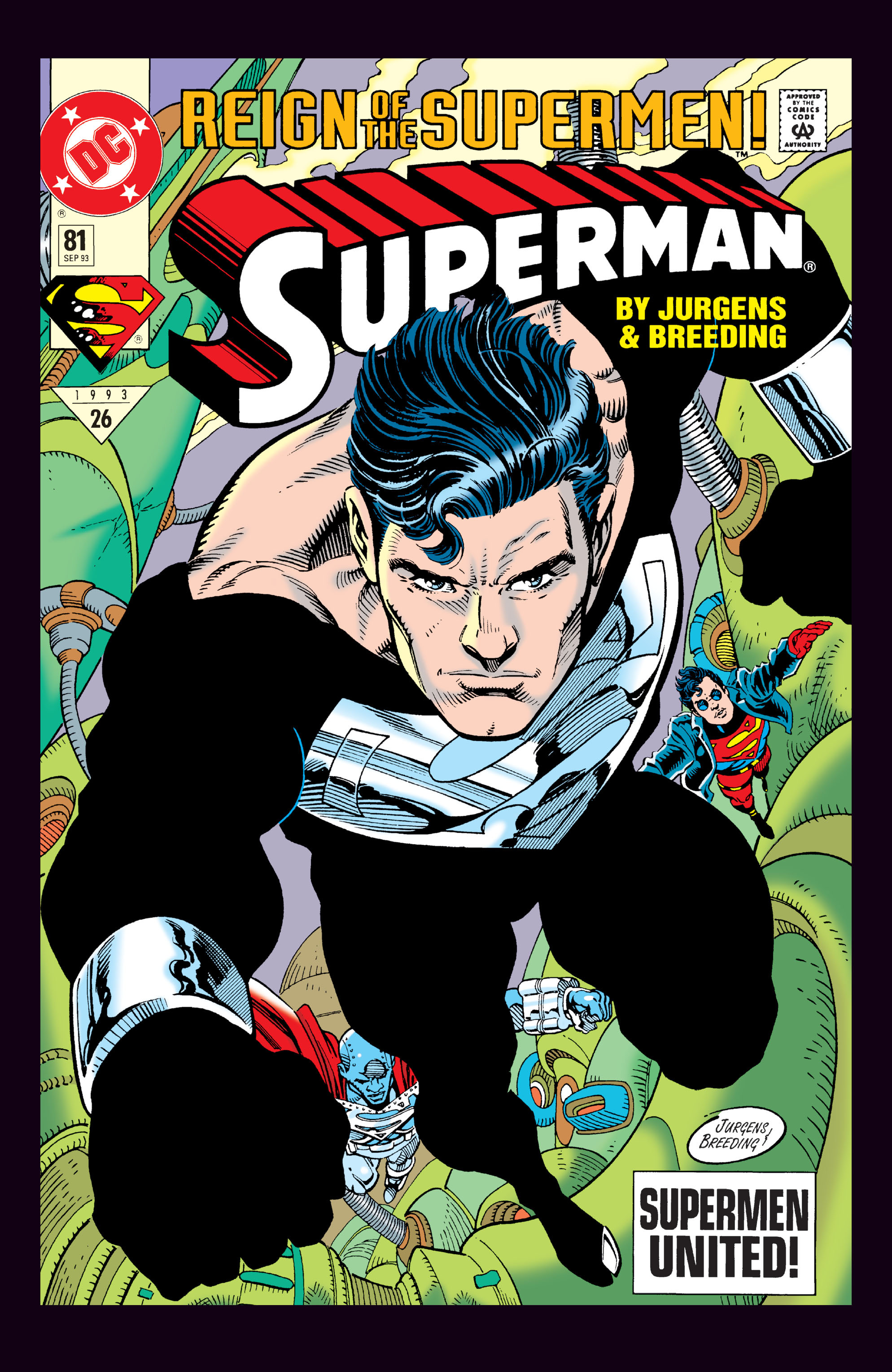 Read online Superman: The Death and Return of Superman Omnibus comic -  Issue # TPB (Part 11) - 49