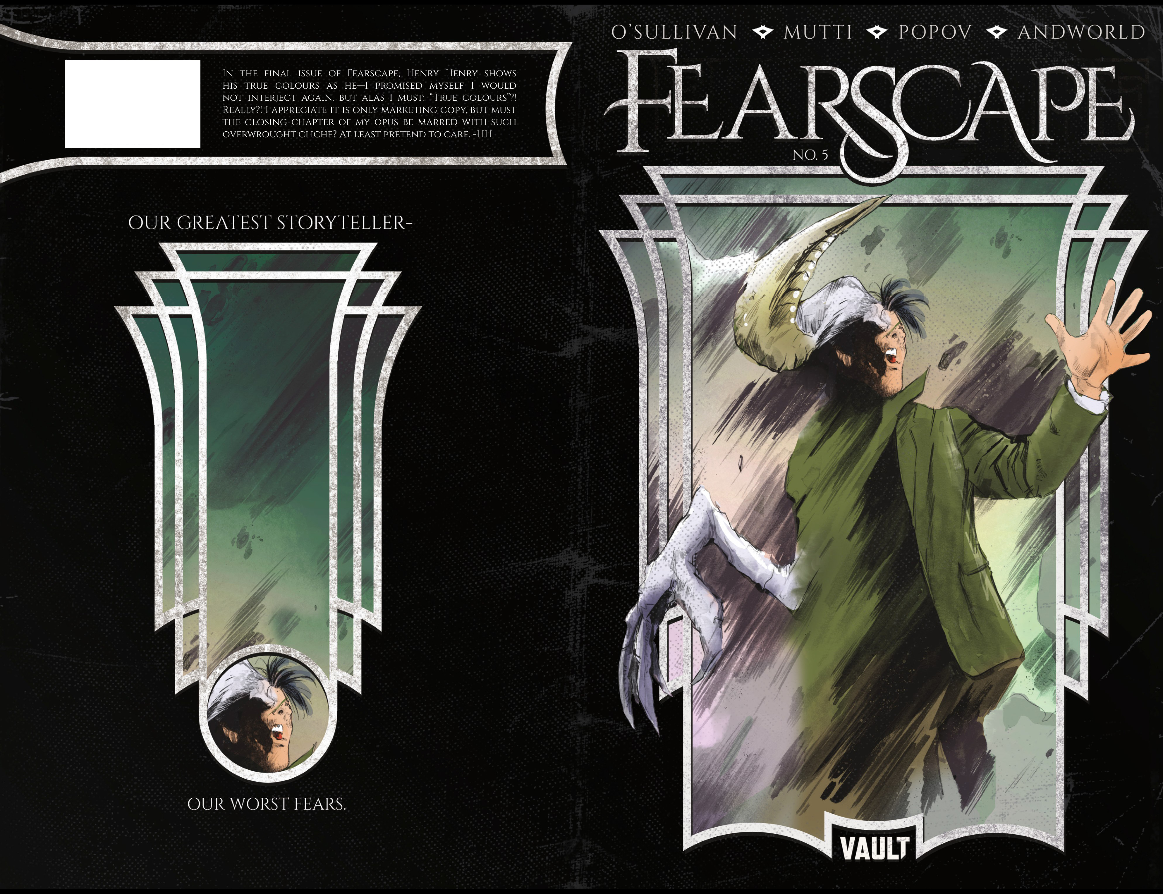 Read online Fearscape comic -  Issue #5 - 1