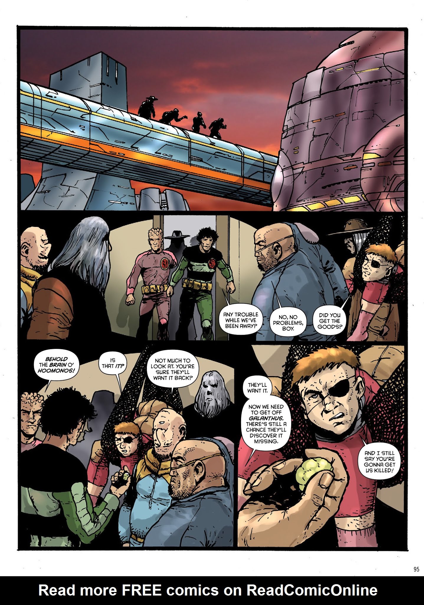 Read online Strontium Dog: Repo Men comic -  Issue # TPB - 97