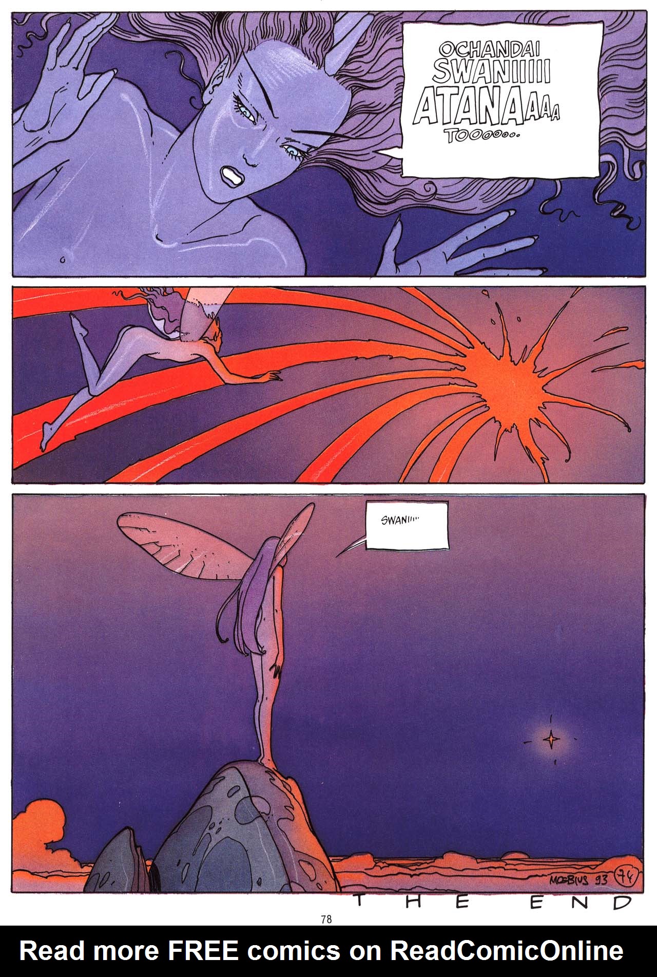 Read online Epic Graphic Novel: Moebius comic -  Issue # TPB 9 - 80