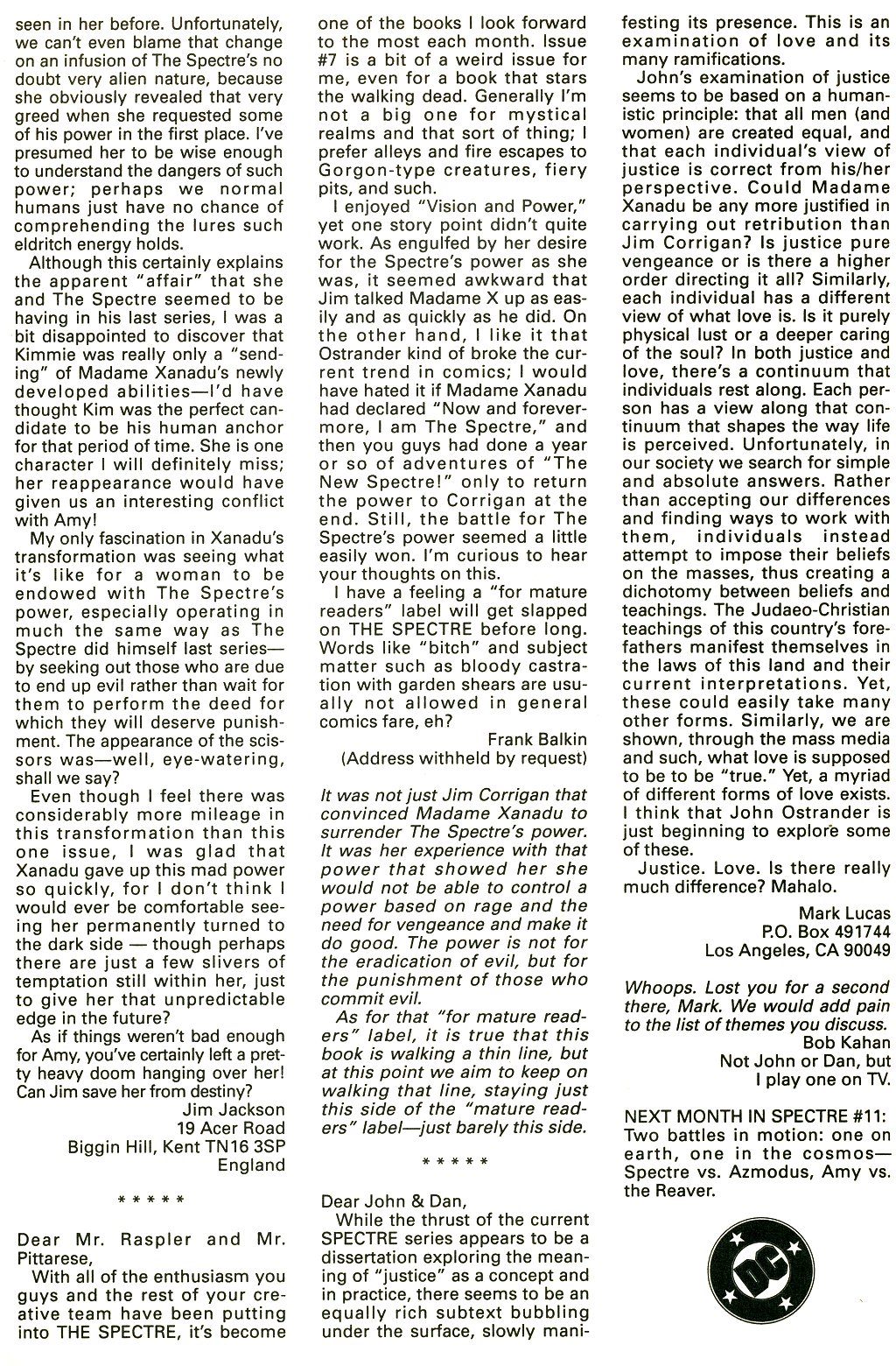 Read online The Spectre (1992) comic -  Issue #10 - 26