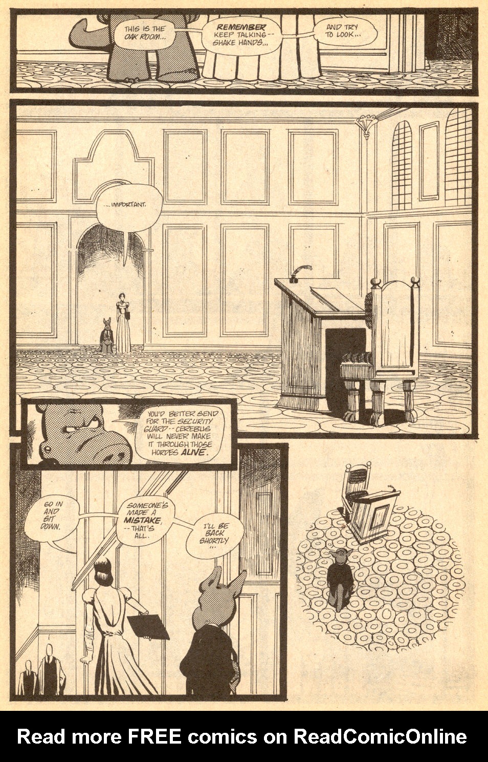 Read online Cerebus comic -  Issue #37 - 8