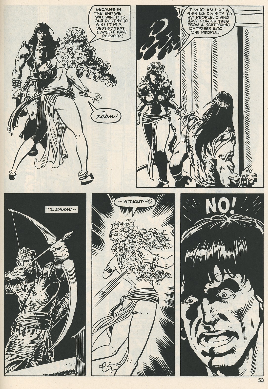 Read online The Savage Sword Of Conan comic -  Issue #112 - 55