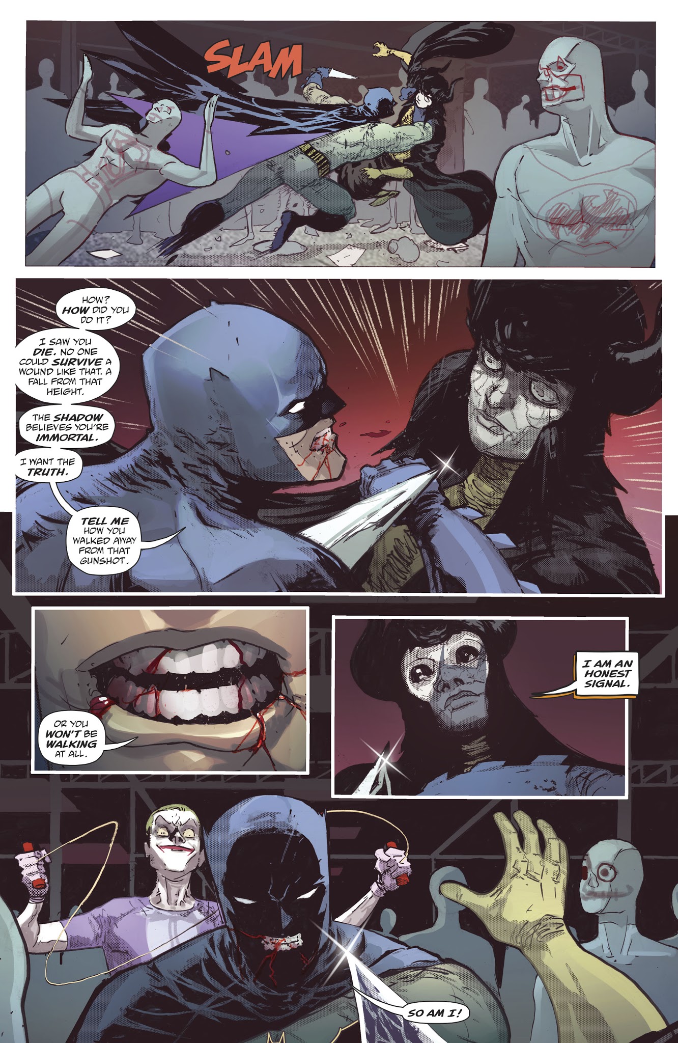 Read online Batman/Shadow comic -  Issue #3 - 19