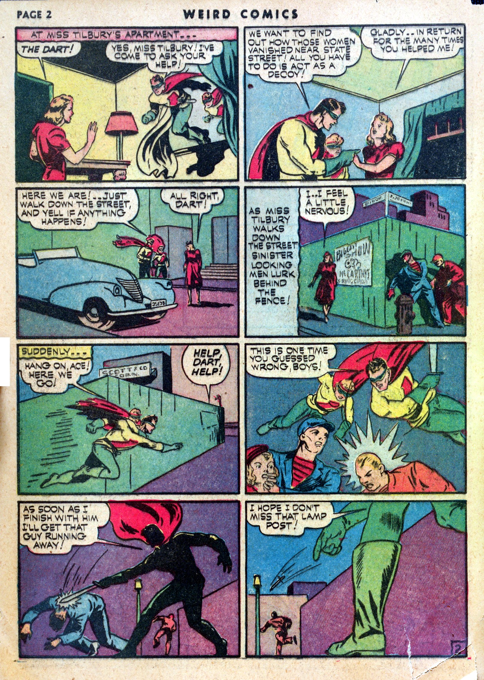 Read online Weird Comics comic -  Issue #14 - 4