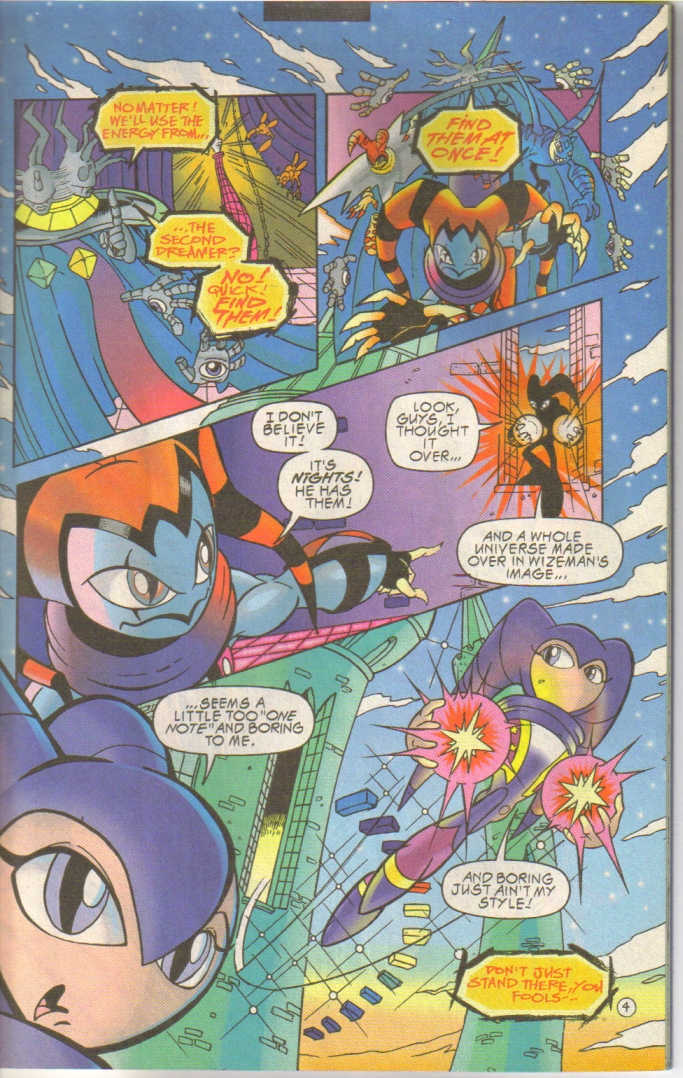 Read online NiGHTS into Dreams... comic -  Issue #1 - 6