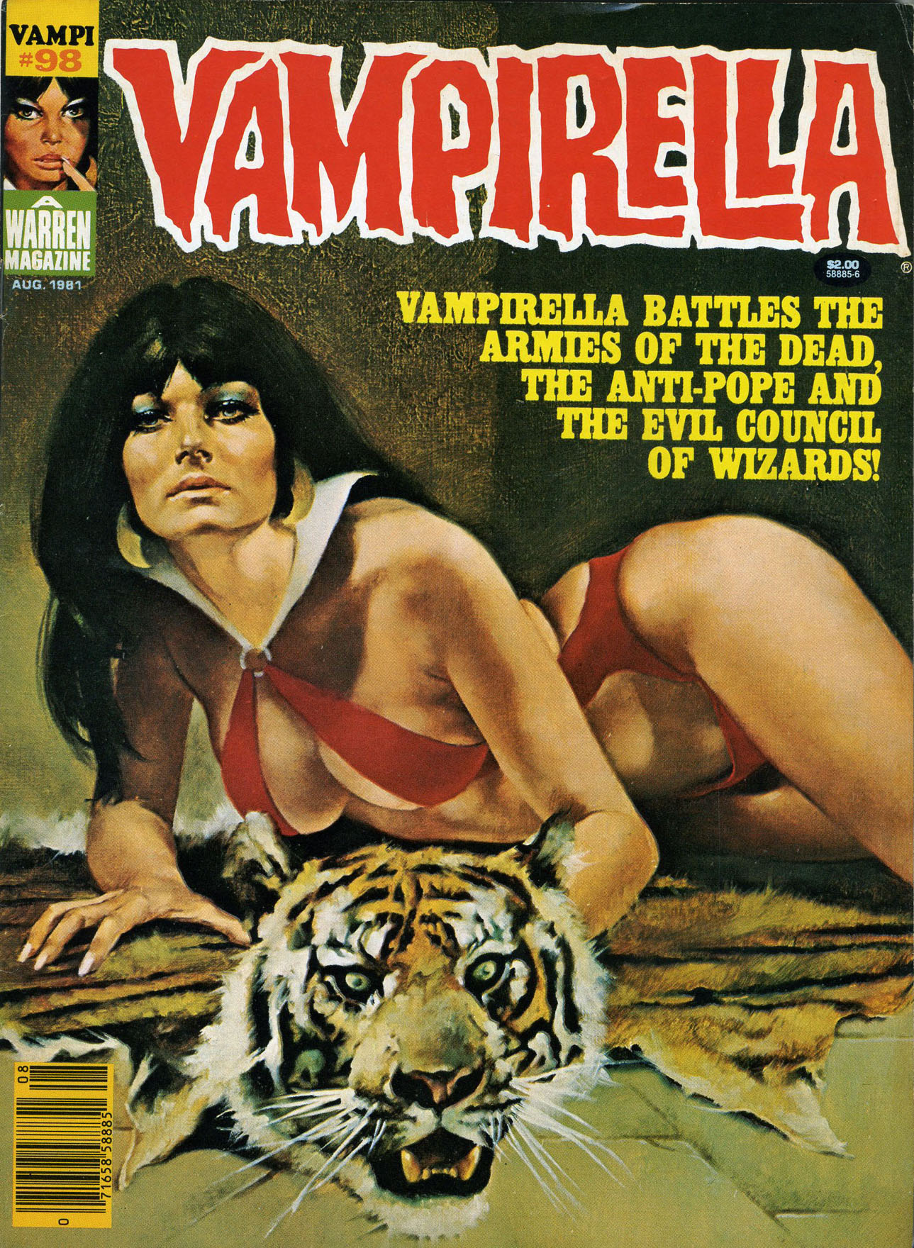 Read online Vampirella (1969) comic -  Issue #98 - 1
