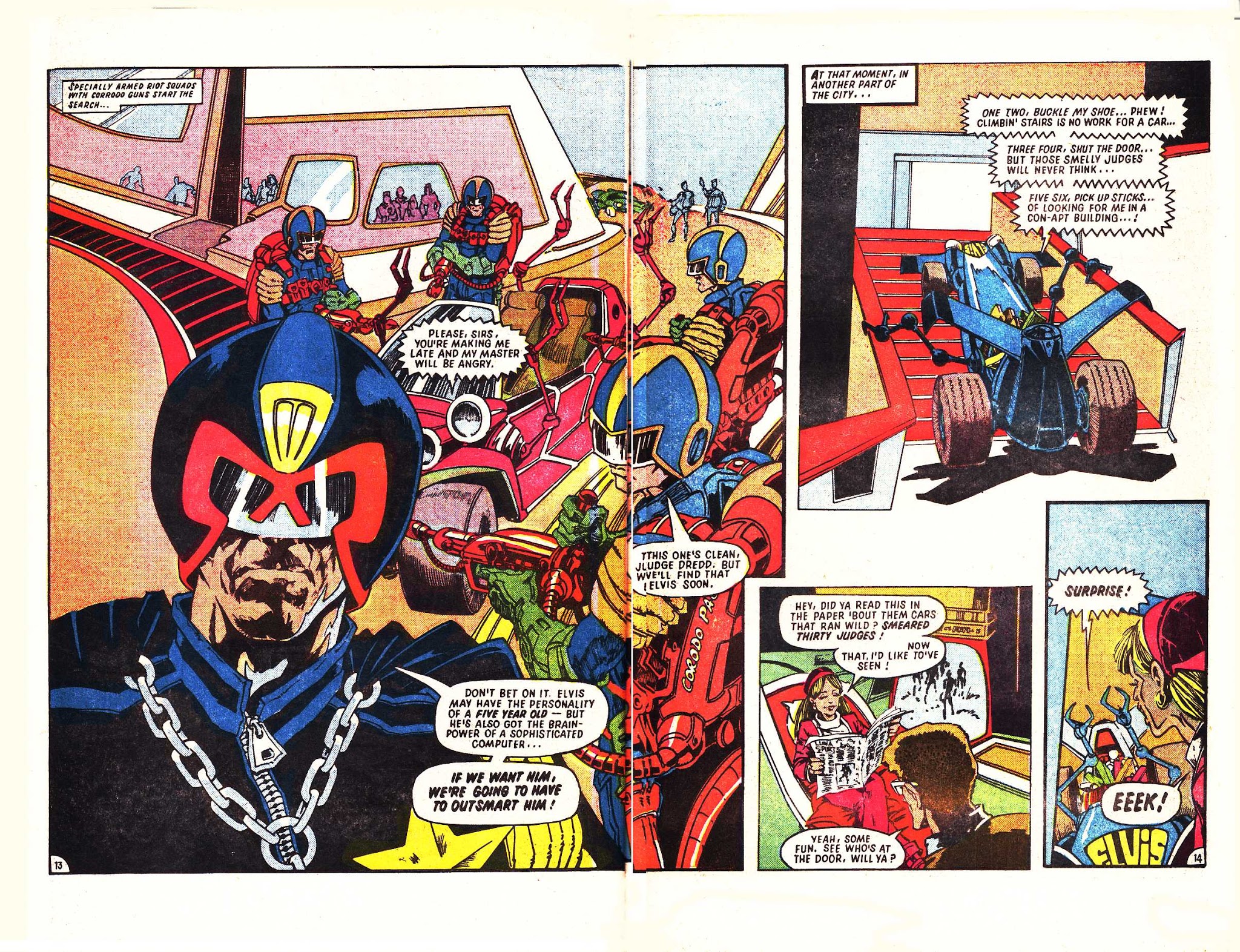 Read online Judge Dredd: The Early Cases comic -  Issue #6 - 20