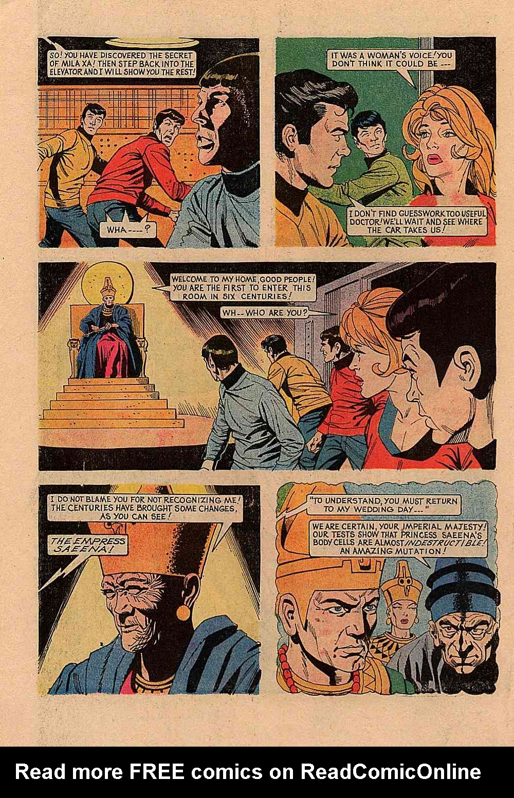 Read online Star Trek (1967) comic -  Issue #19 - 20