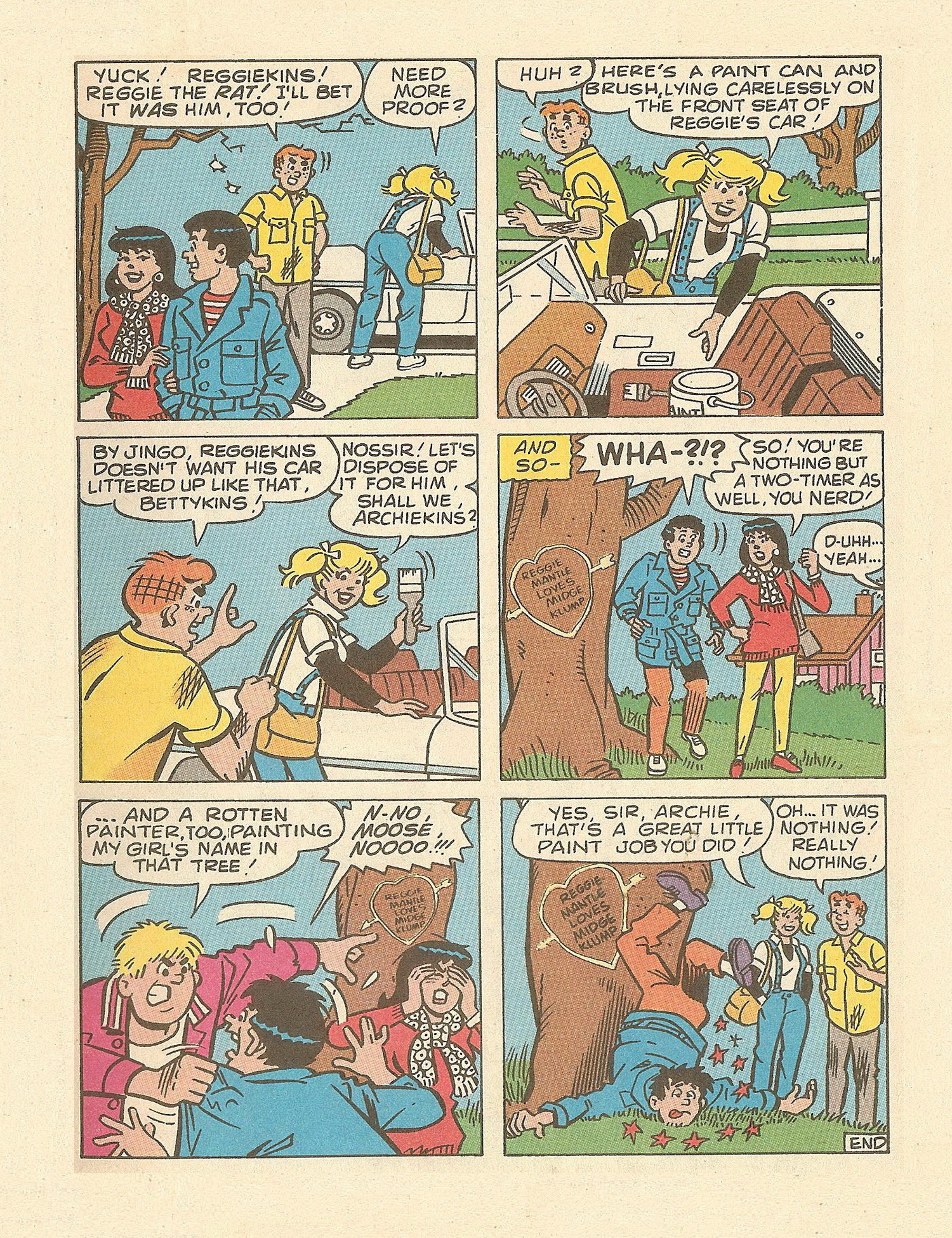 Read online Betty and Veronica Digest Magazine comic -  Issue #81 - 17