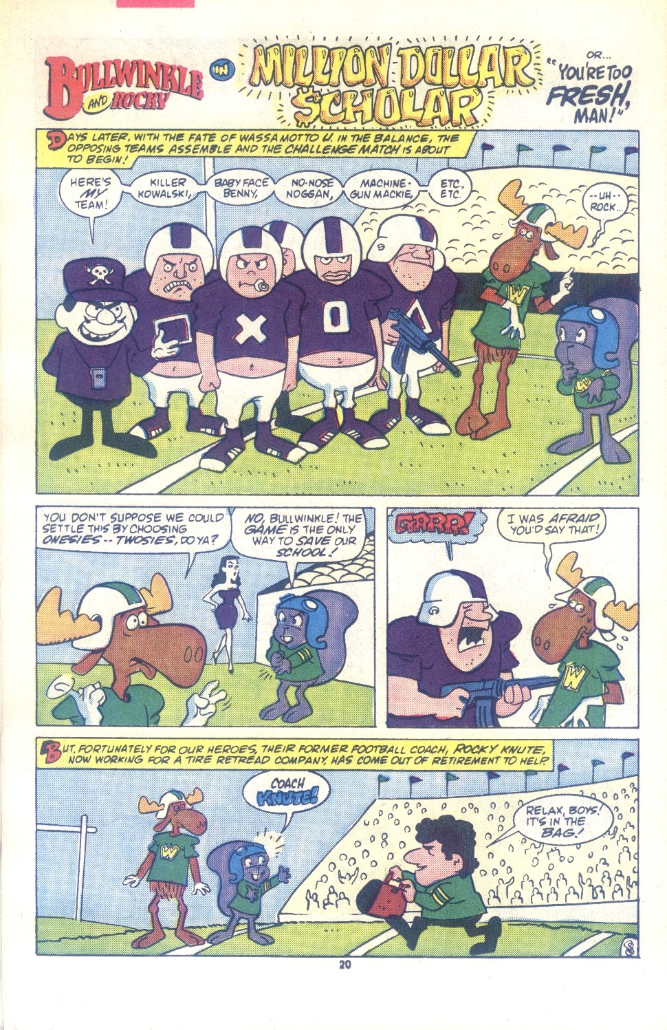 Read online Bullwinkle and Rocky comic -  Issue #7 - 22