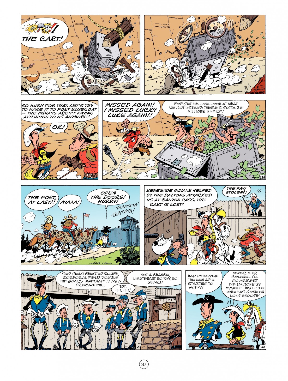 Read online A Lucky Luke Adventure comic -  Issue #45 - 37