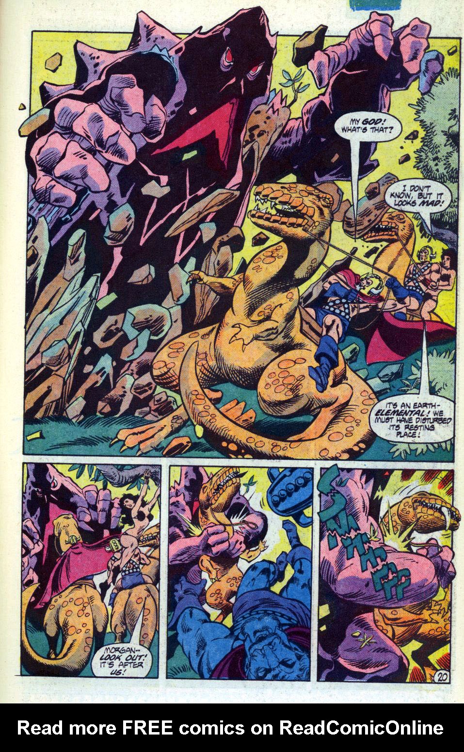 Read online Warlord (1976) comic -  Issue #92 - 21