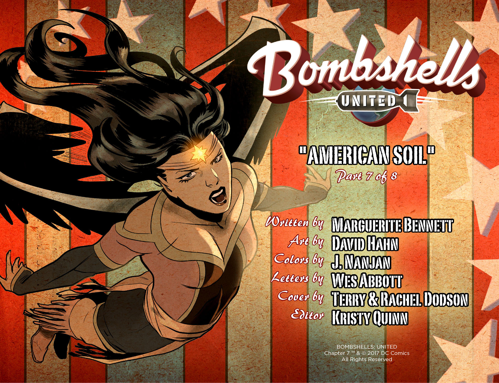 Read online Bombshells: United comic -  Issue #7 - 2