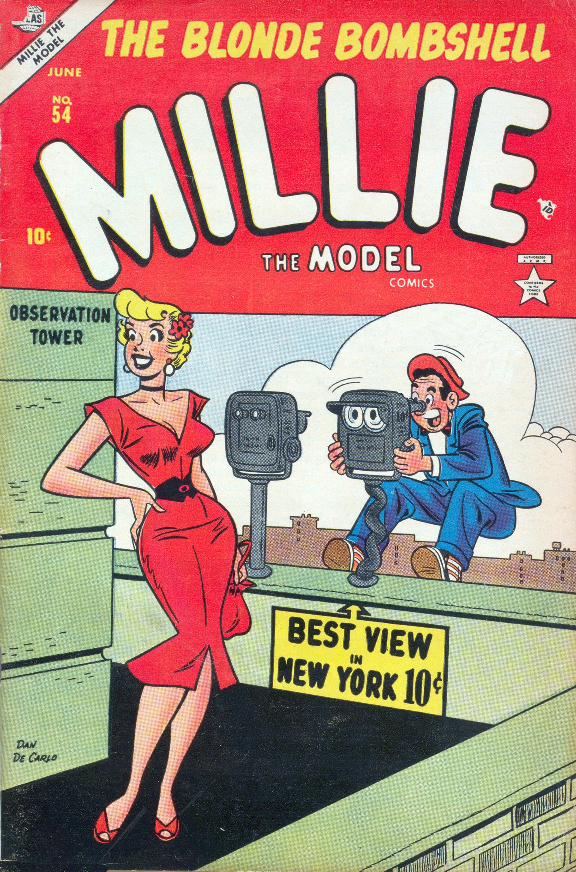Read online Millie the Model comic -  Issue #54 - 1