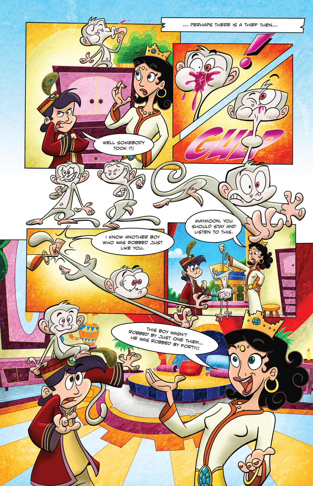 Read online 1001 Nights comic -  Issue #4 - 4