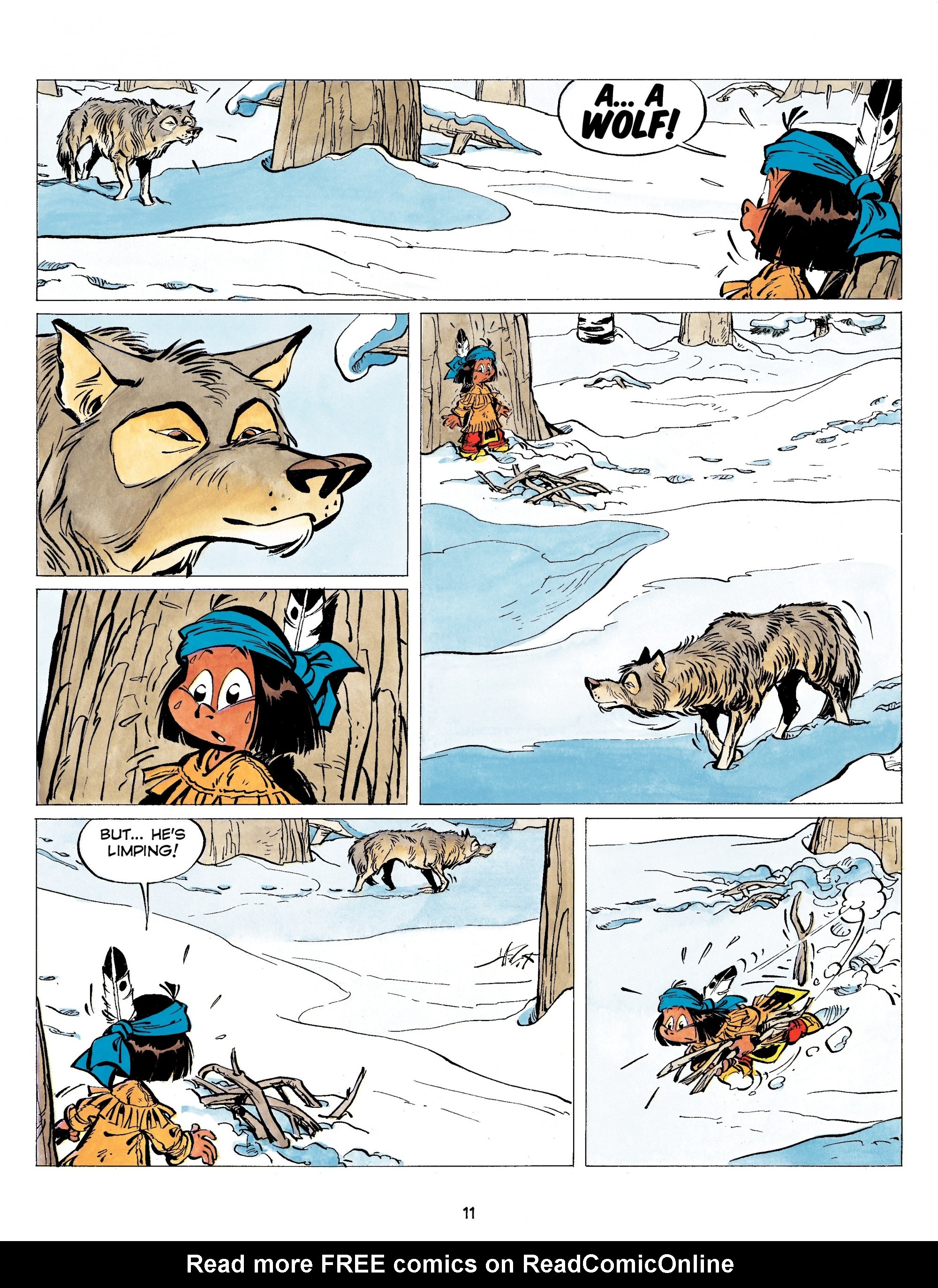 Read online Yakari comic -  Issue #6 - 11