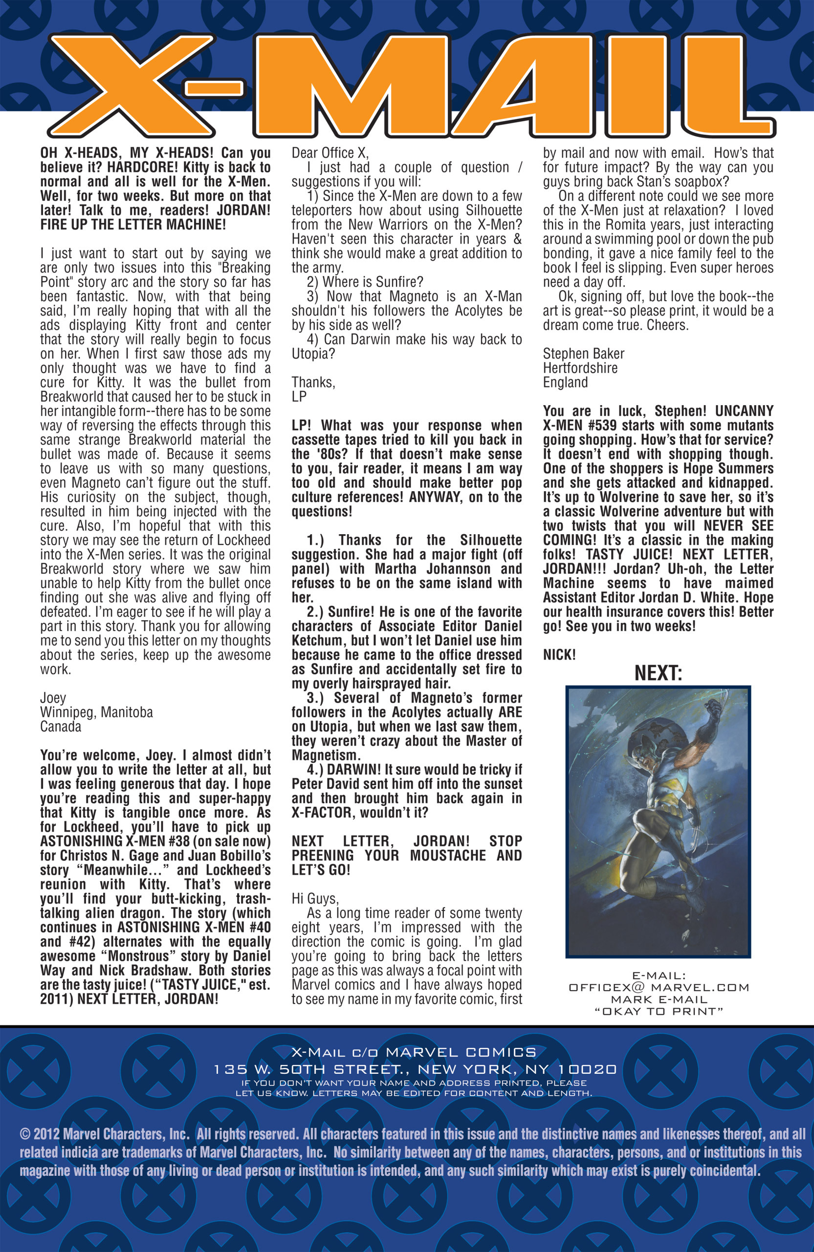 Read online Uncanny X-Men (1963) comic -  Issue #538 - 25