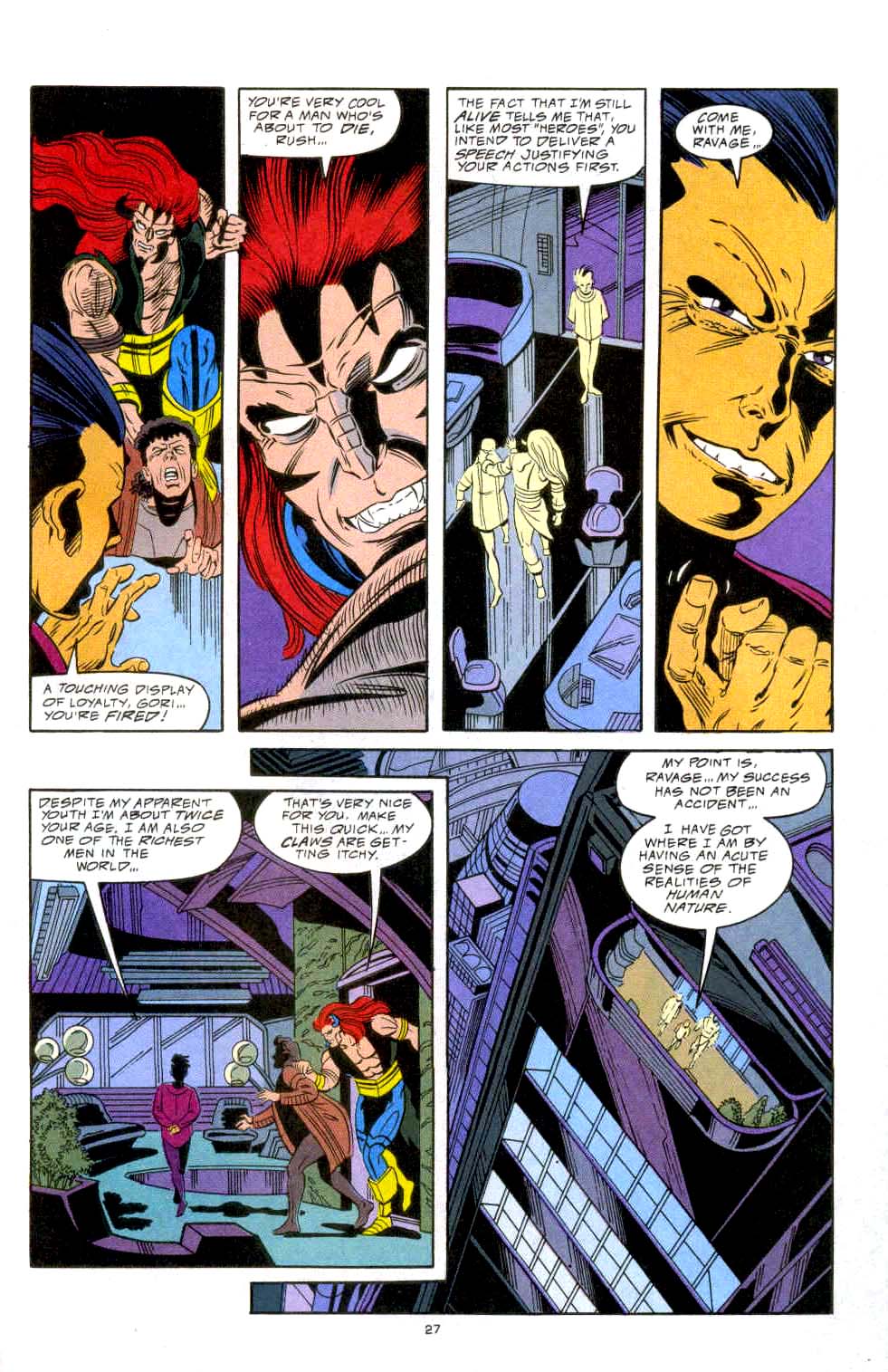 Read online Ravage 2099 comic Issue 21