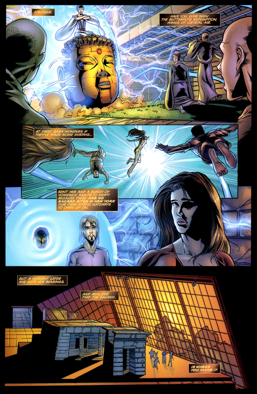 Read online Tomoe/Witchblade: Fire Sermon comic -  Issue # Full - 45
