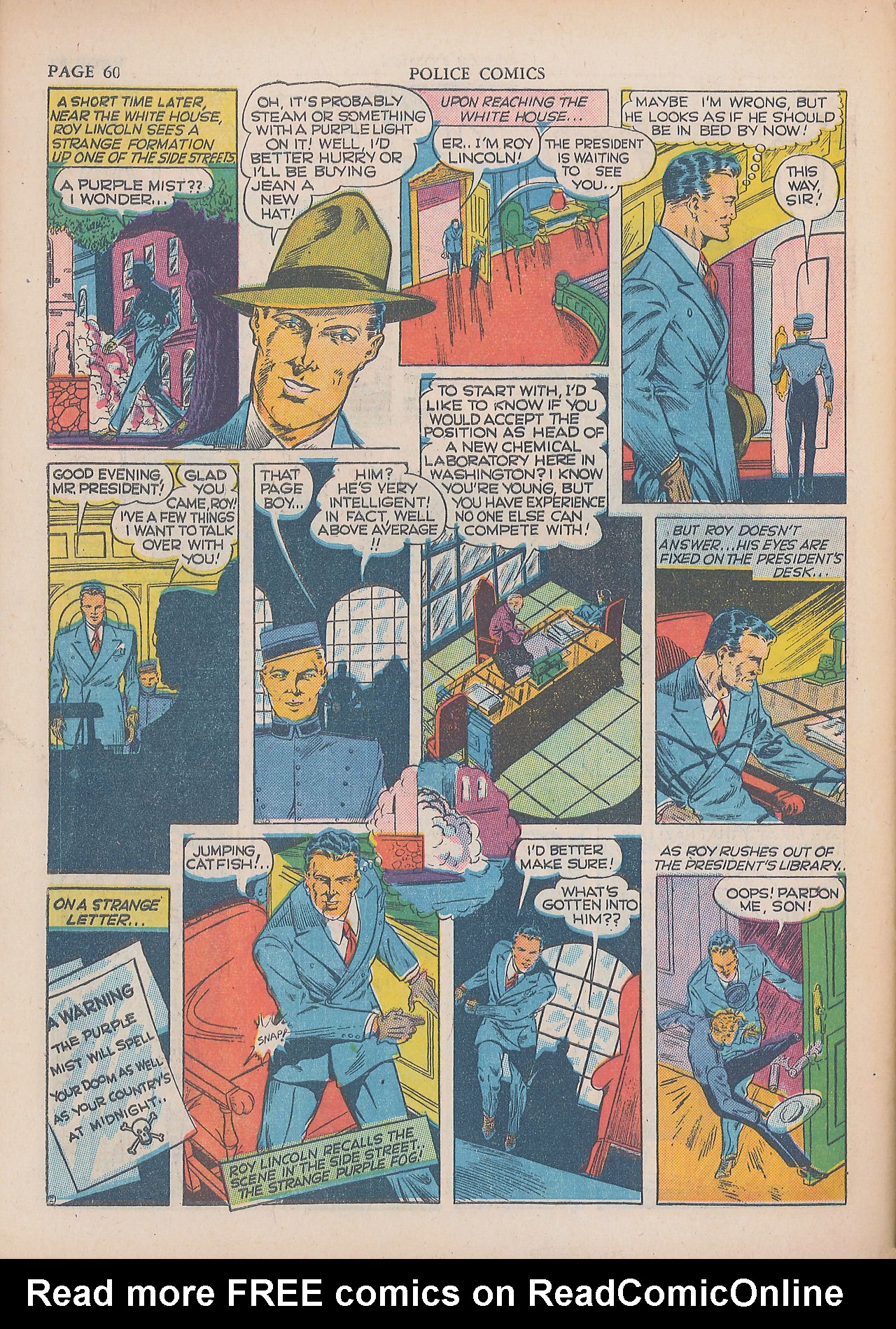 Read online Police Comics comic -  Issue #3 - 63