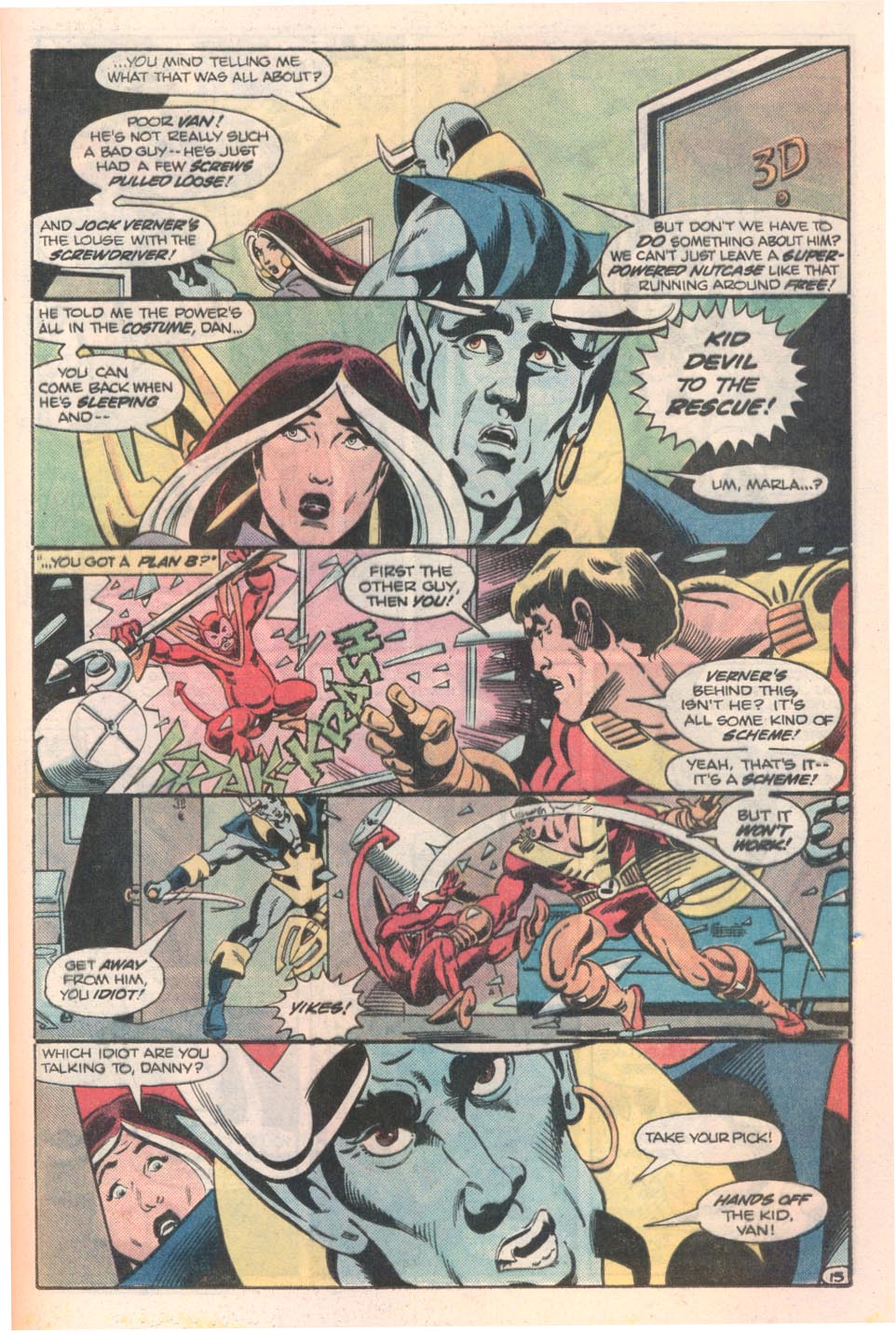 Read online Blue Devil comic -  Issue #16 - 17