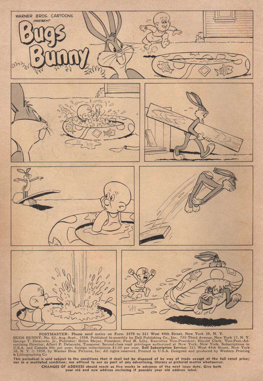 Read online Bugs Bunny comic -  Issue #62 - 2