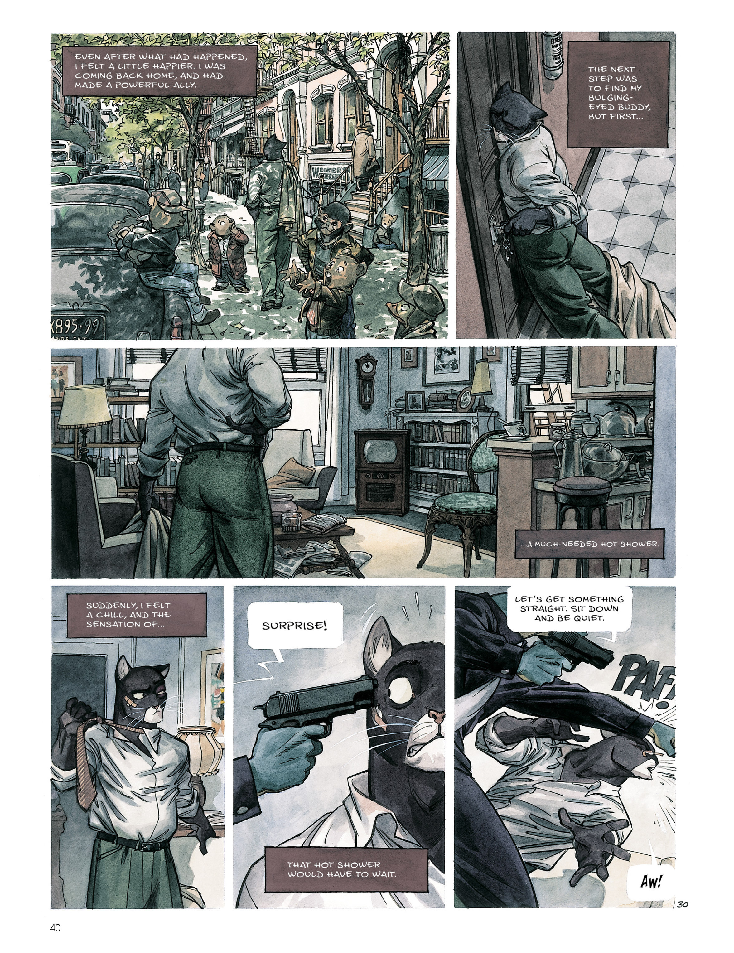 Read online Blacksad (2010) comic -  Issue # Full - 41