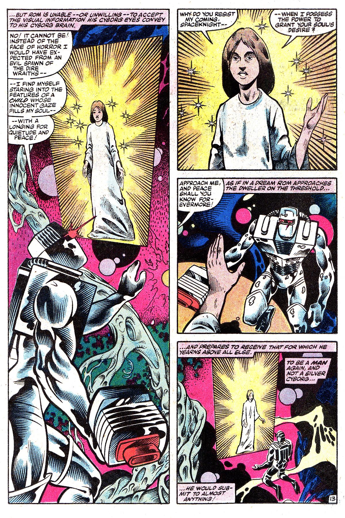 Read online ROM (1979) comic -  Issue #41 - 14